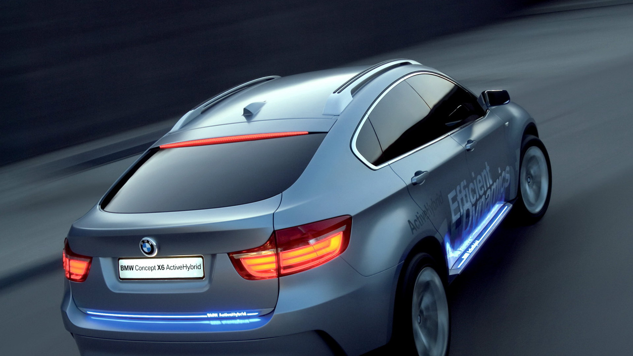 Обои БМВ х6 2010, bmw, авто, Концепт BMW 7 серии activehybrid может, bmw x5 в разрешении 1280x720