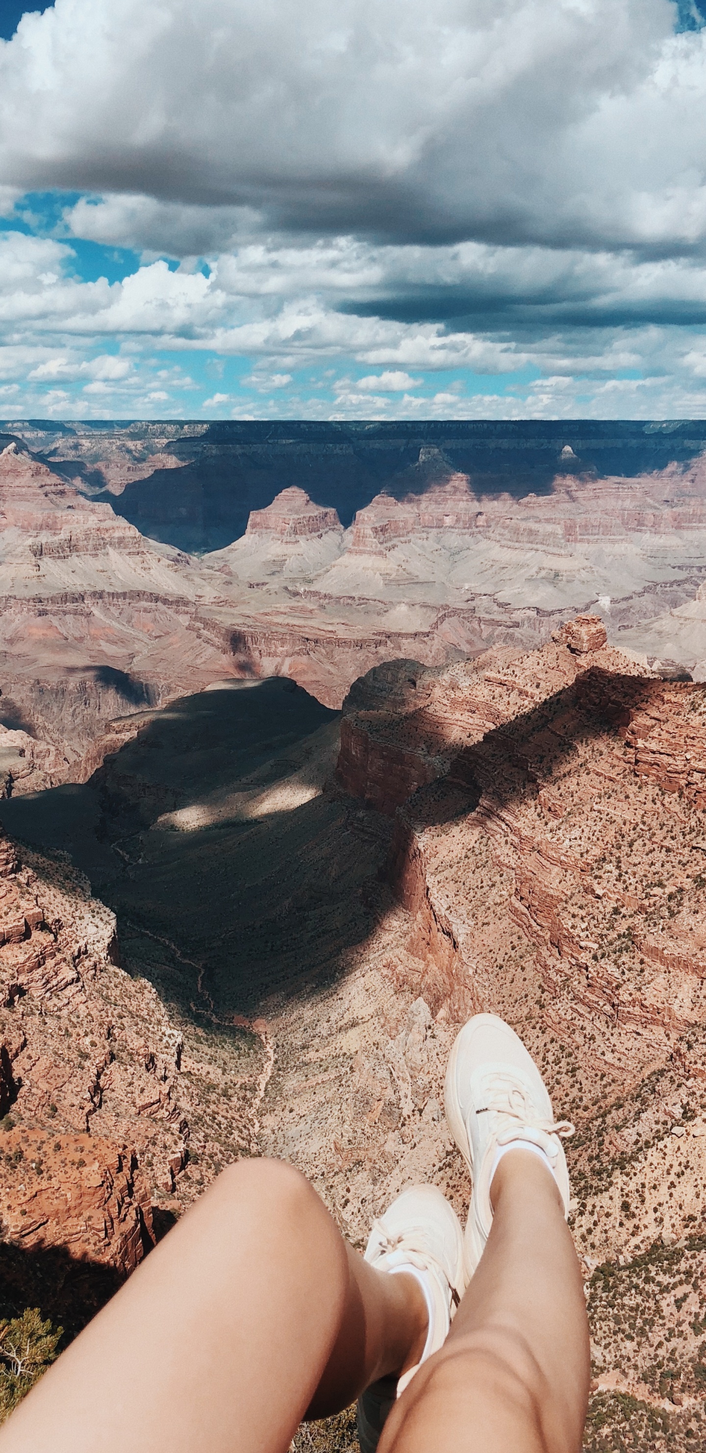 Обои каньон, плато, национальный парк, горный рельеф, гора в разрешении 1440x2960
