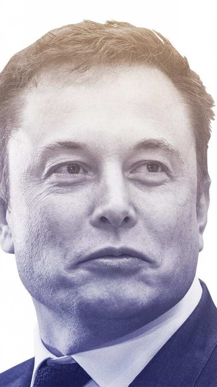 Обои Илон Маск, лицо, голова, подбородок, лоб в разрешении 720x1280