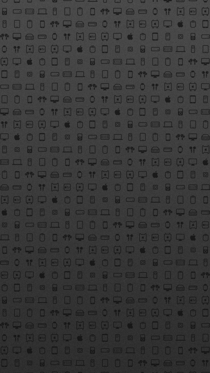 Обои яблоко, Сан Франциско, ios, серый цвет, узор в разрешении 720x1280