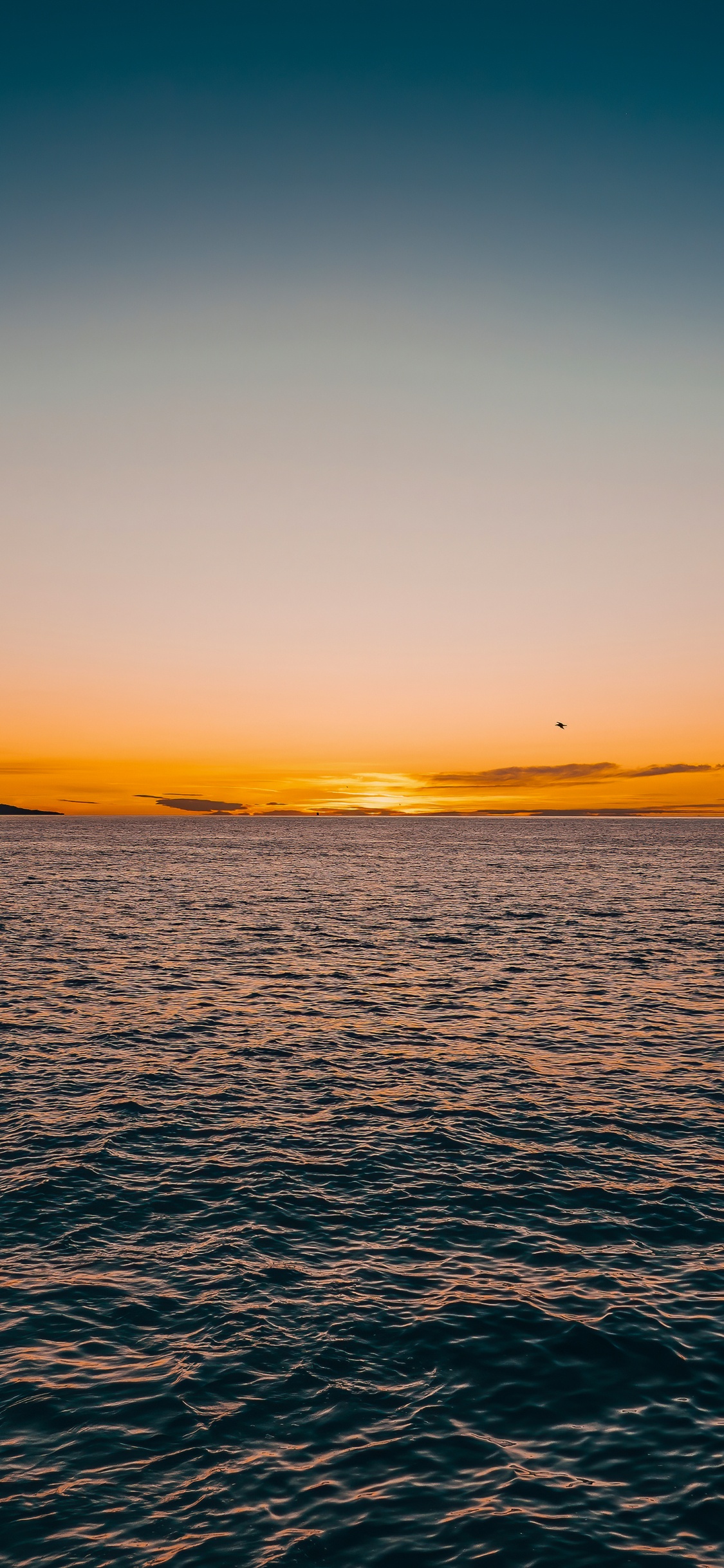 Обои горизонт, хардкор рейв микстейп 001, вода, гидроресурсы, атмосфера в разрешении 1125x2436