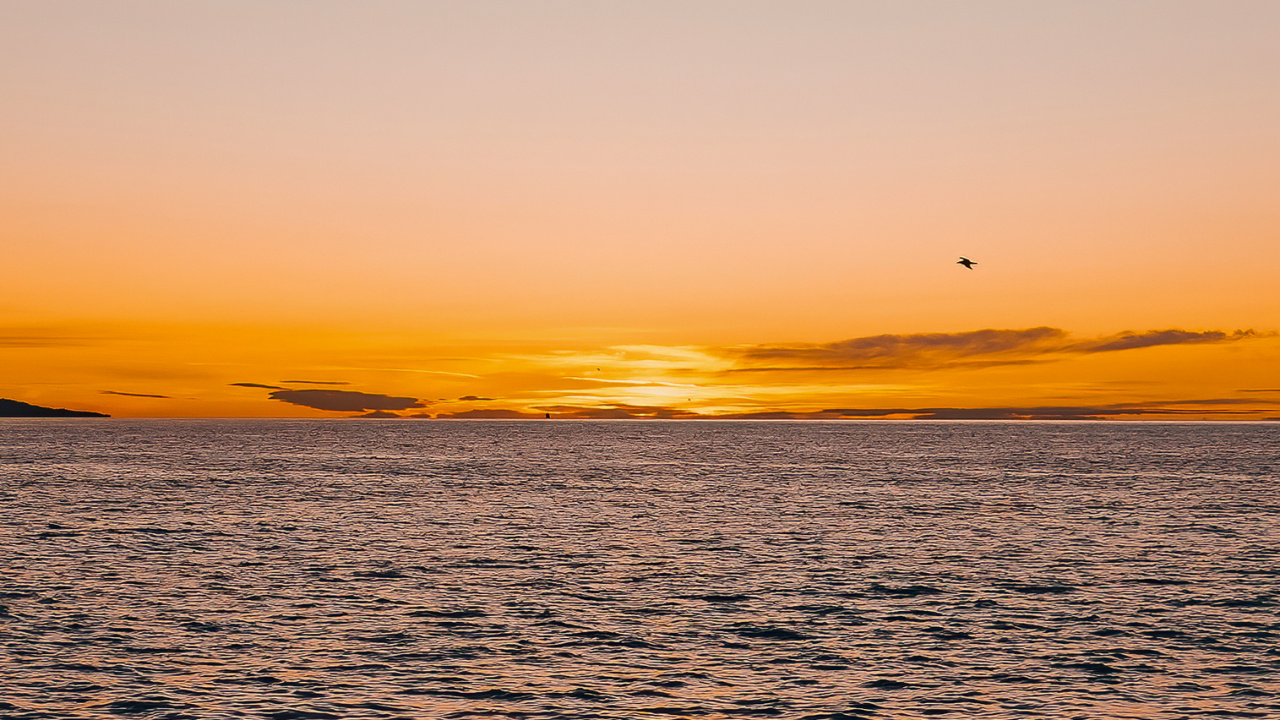 Обои горизонт, хардкор рейв микстейп 001, вода, гидроресурсы, атмосфера в разрешении 1280x720
