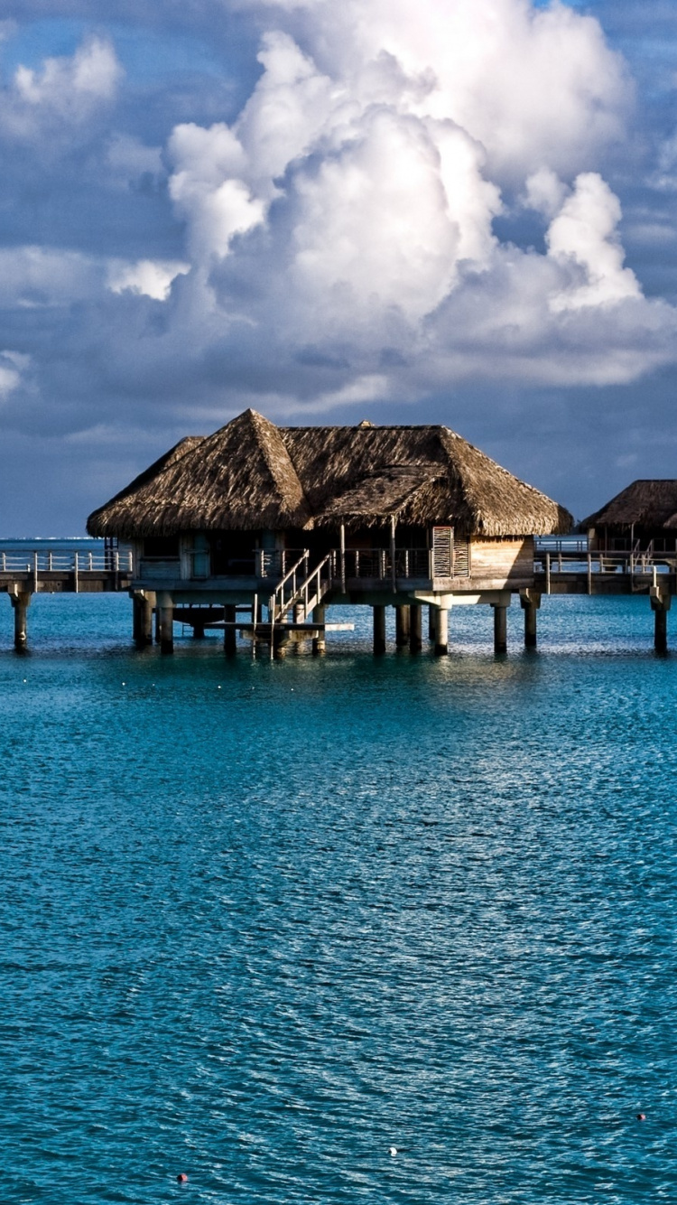 Обои природа, море, океан, тропическая зона, Карибский бассейн в разрешении 750x1334