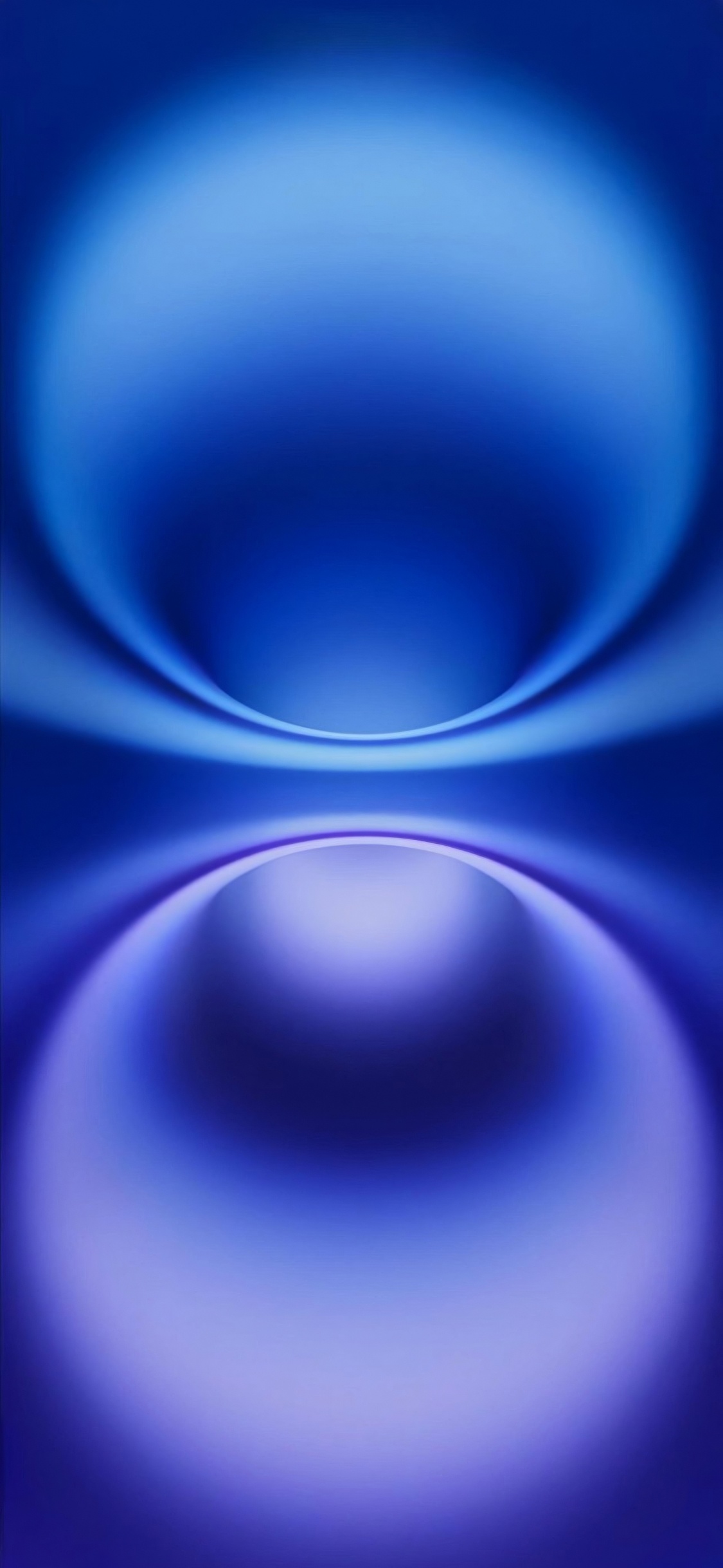 Обои ультрамарин, iPhone 16 Pro, арт, Эпл, жидкий в разрешении 1125x2436