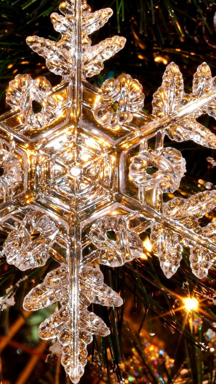 Обои дерево, Рождество, свет, освещение, Рождественские украшения в разрешении 750x1334