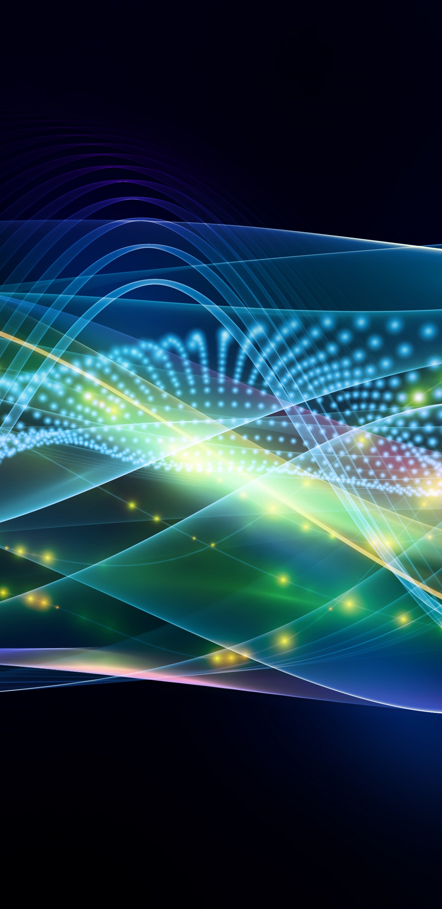 Обои квантовая механика, вопрос, частица, свет, волна в разрешении 1440x2960