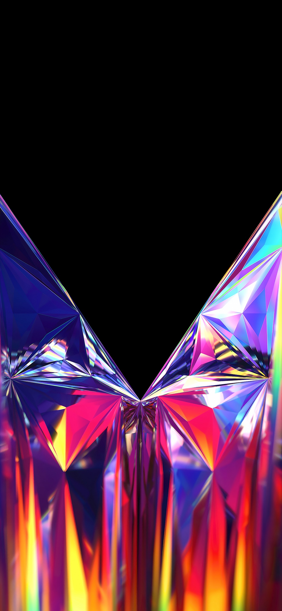 Обои свет, физика, наука, геометрия, математика в разрешении 1125x2436