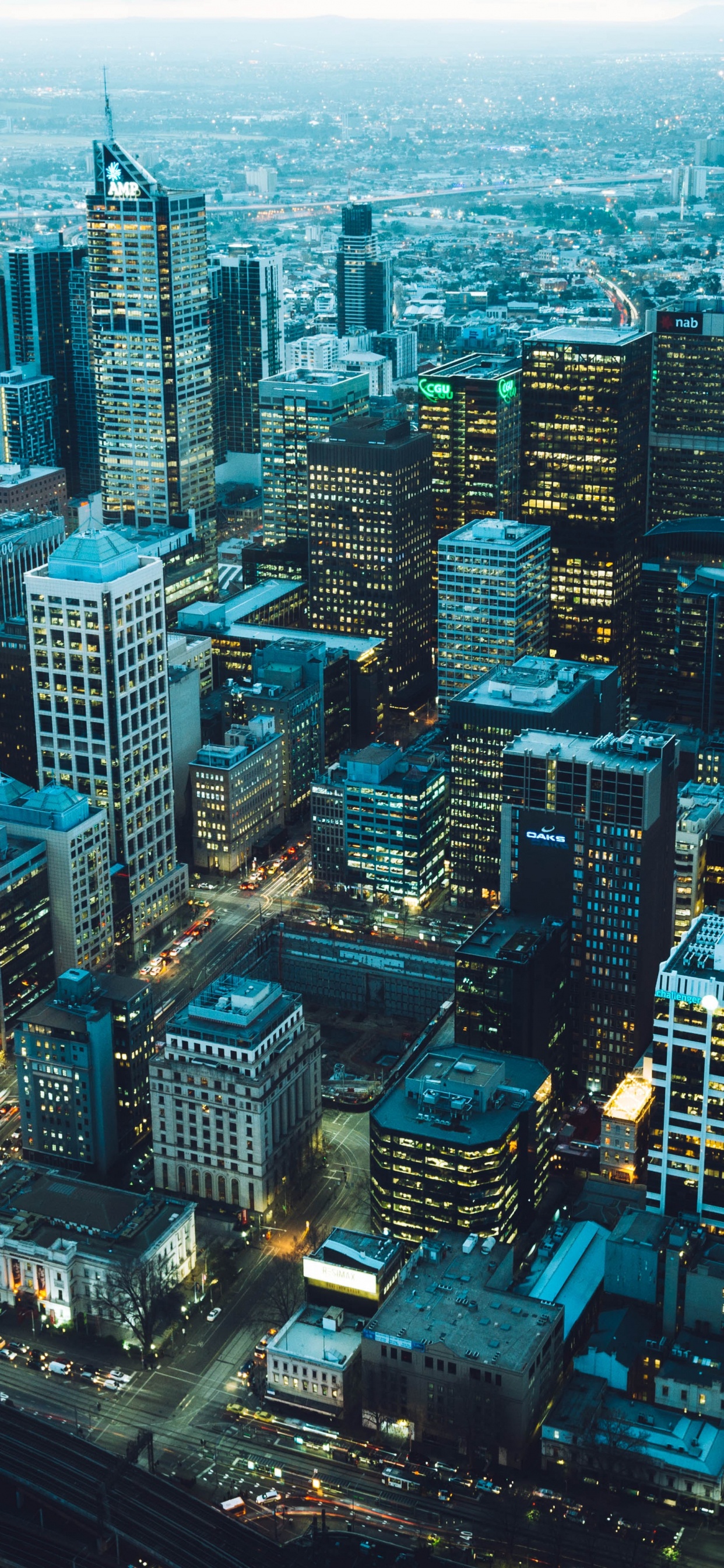 Обои архитектура, городской пейзаж, город, метрополия, городской район в разрешении 1242x2688