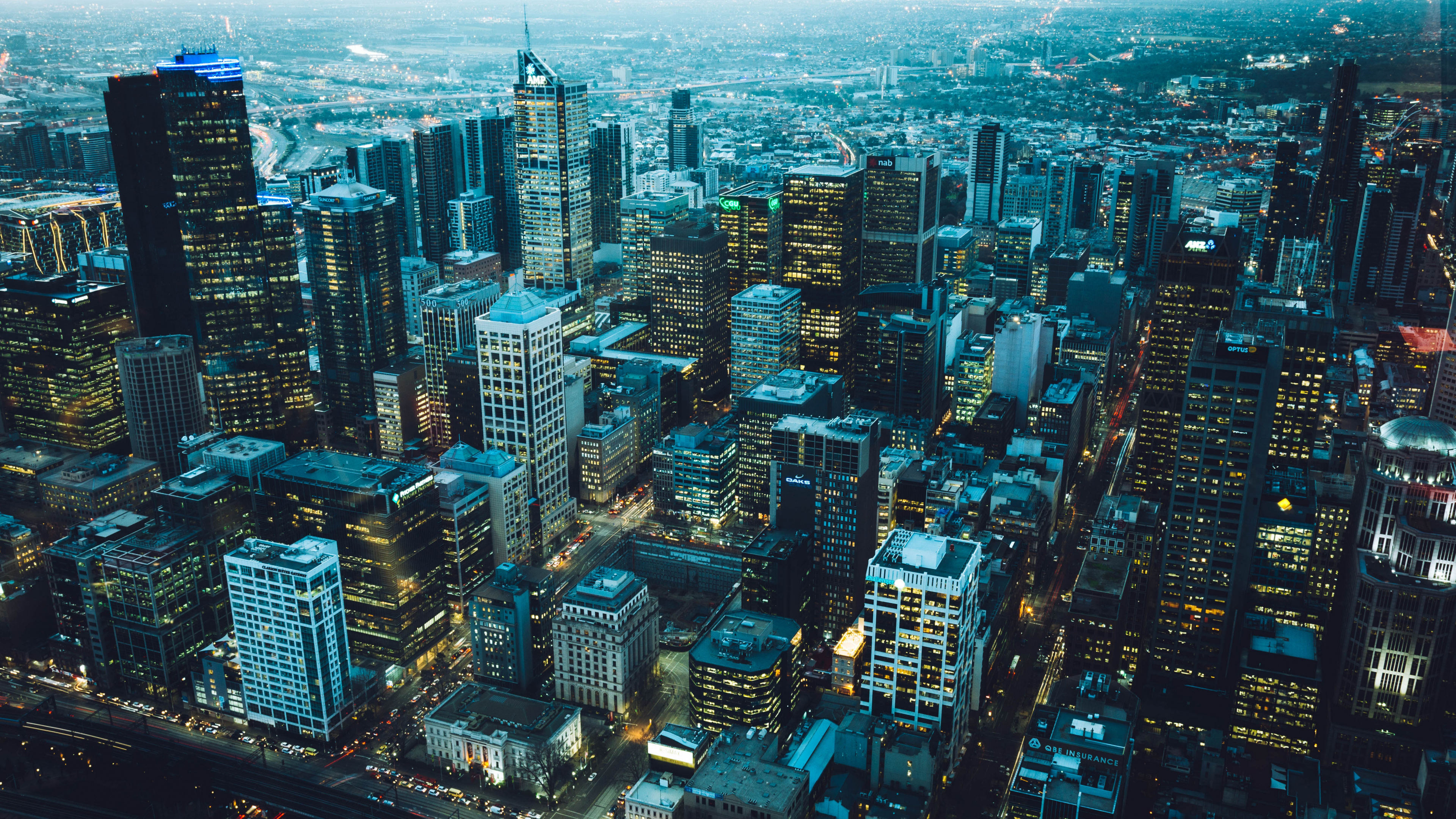 Обои архитектура, городской пейзаж, город, метрополия, городской район в разрешении 3840x2160