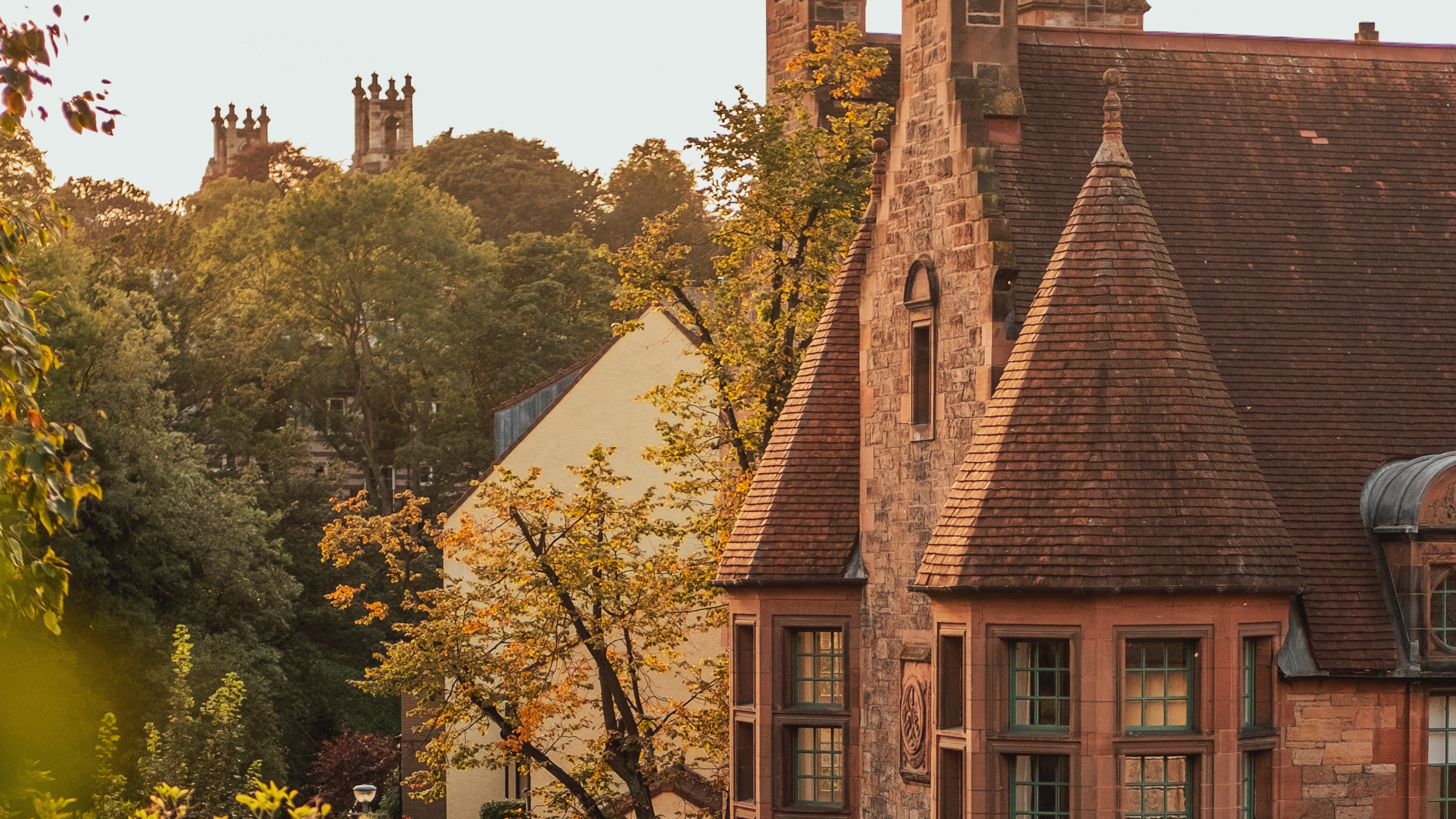 Обои Хаус, здание, дерево, родина, архитектура в разрешении 3840x2160