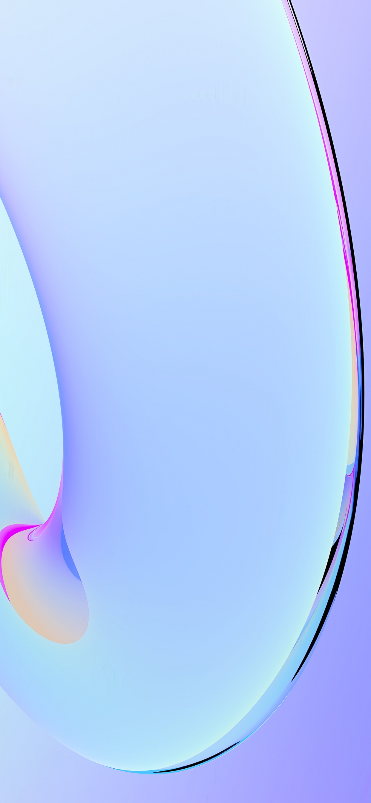 Обои лазурный, воздушный шарик, материальное свойство, лепесток, круг в разрешении 1242x2688