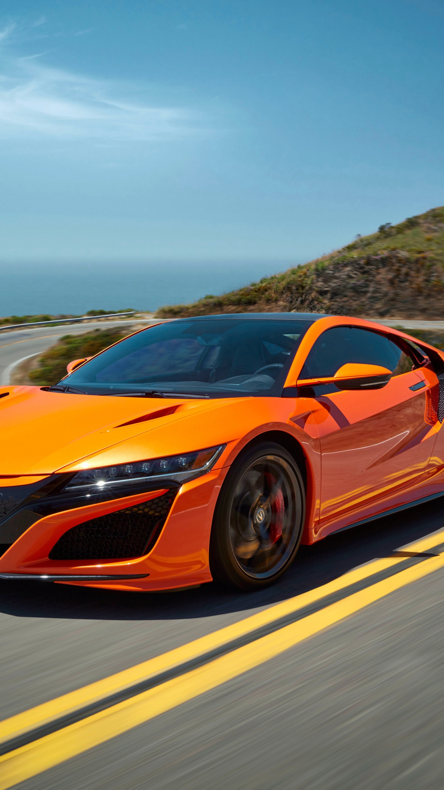 Обои 2019 Акура NSX будет, акура, спорткар, авто, суперкар в разрешении 1440x2560