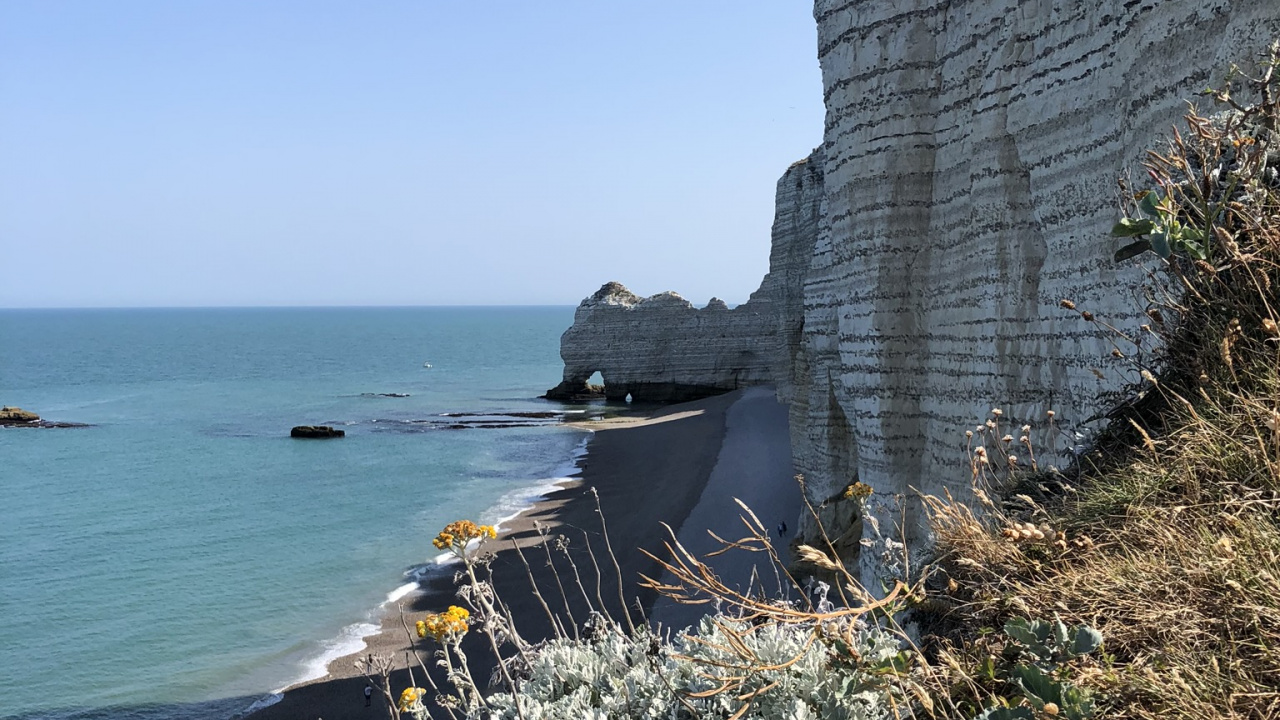 Обои побережье, мыс, водоем, рок, океан в разрешении 1280x720