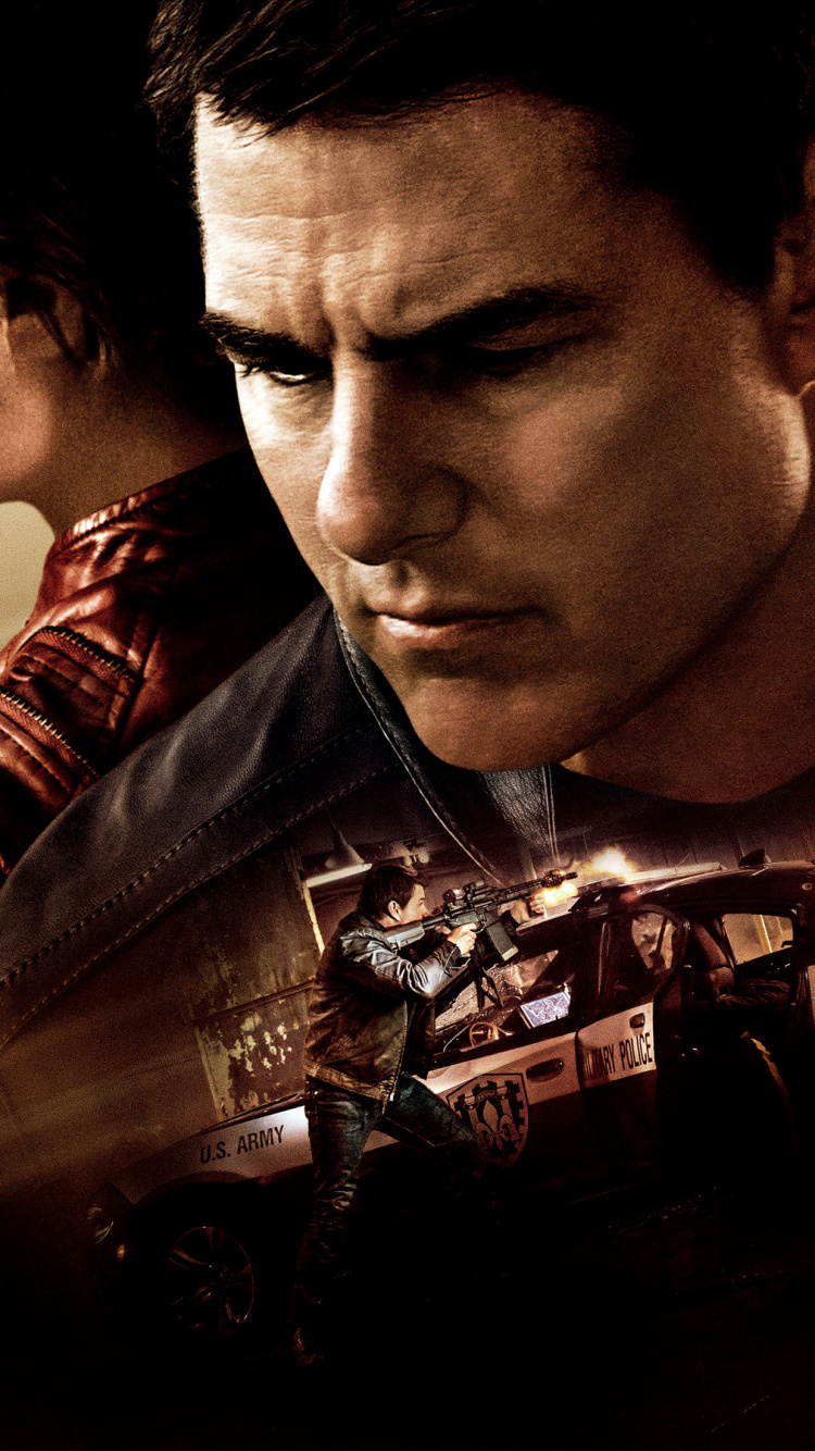 Обои Джек Ричер Никогда Не Возвращайся, Том Круз, Джек Ричер, триллер, боевик в разрешении 750x1334