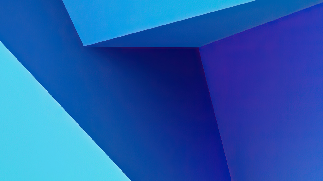 Обои свет, треугольник, синий, лазурный, прямоугольник в разрешении 1366x768