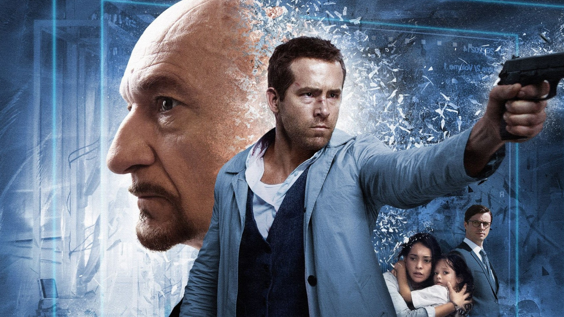 Обои Райан Рейнольдс, триллер, фантастический фильм, обзор, фильм в разрешении 1920x1080