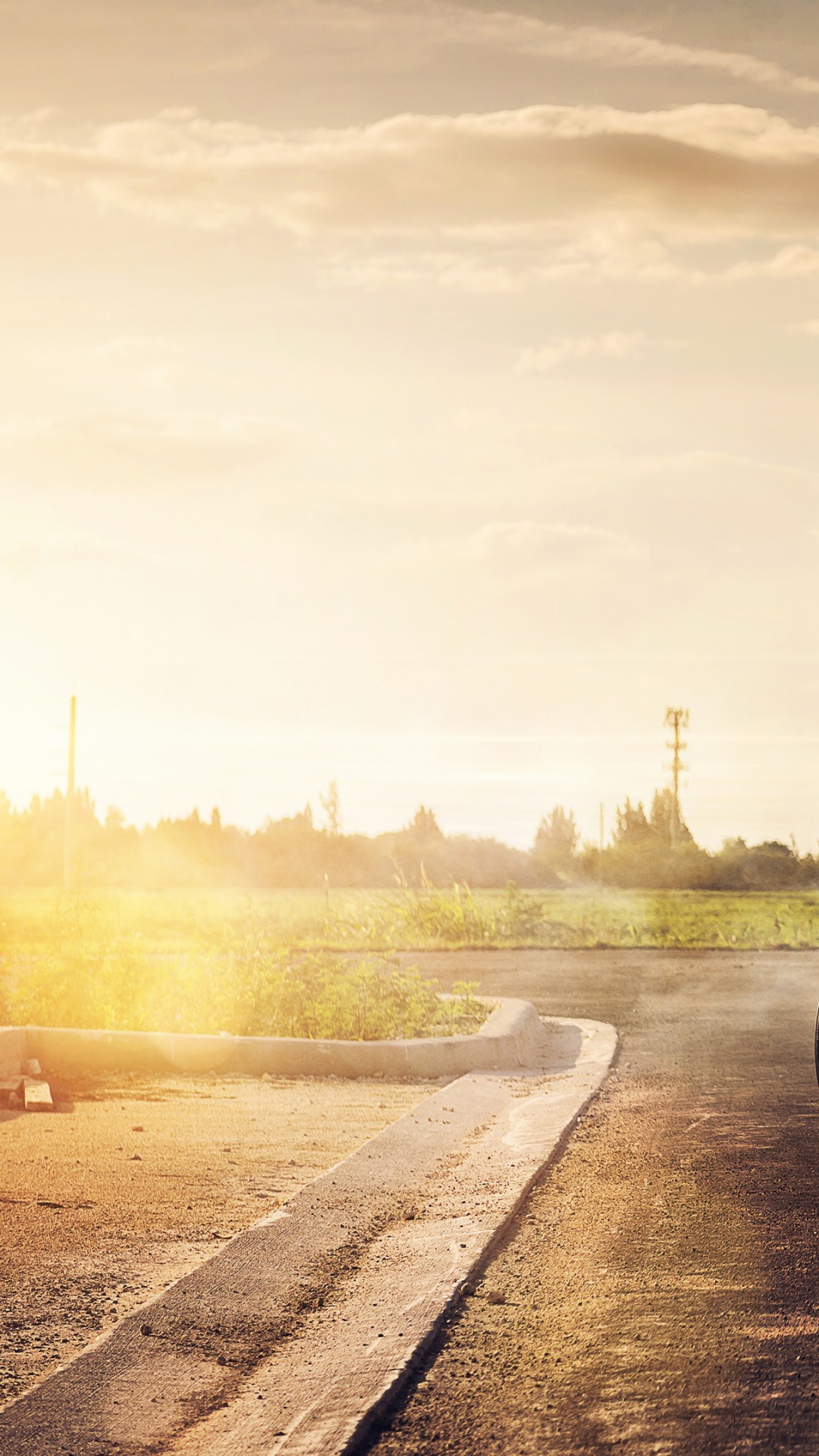 Обои авто, Ниссан, спорткар, суперкар, дорога в разрешении 1080x1920