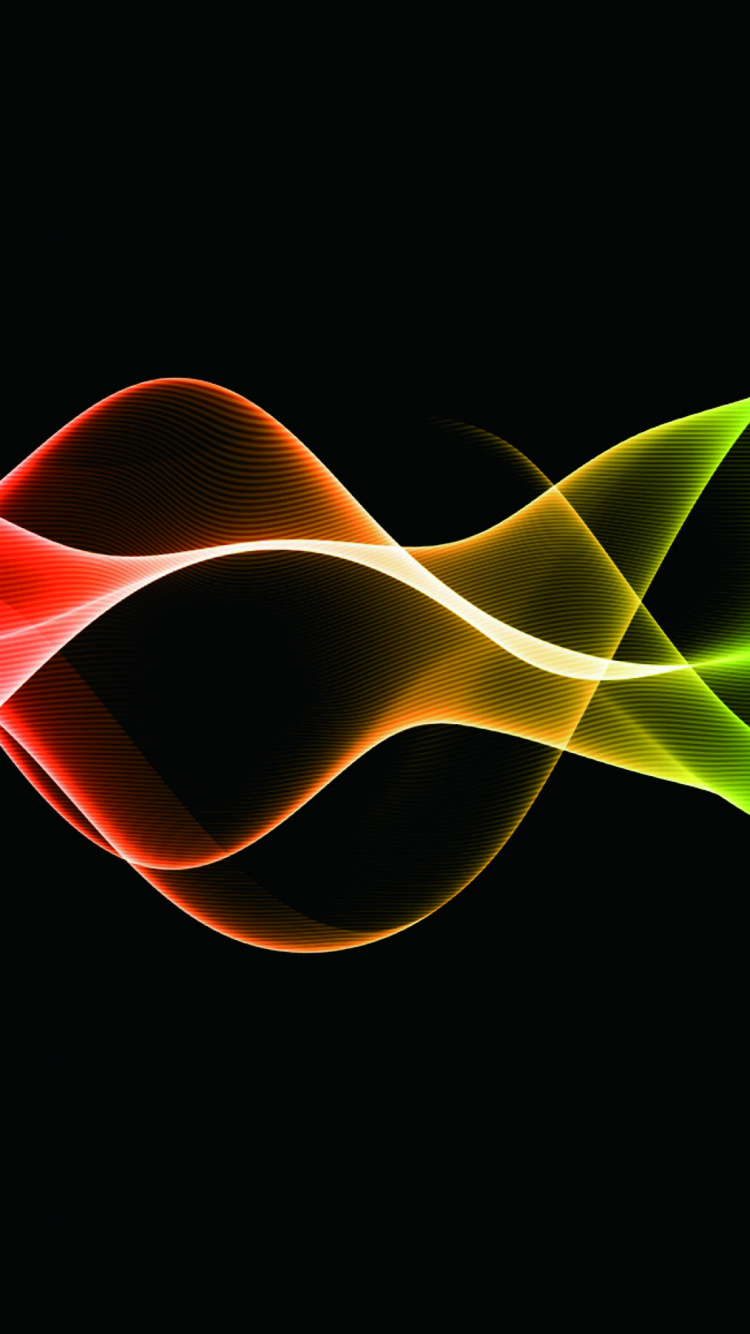 Обои свет, дым, графика, музыка, битпорте в разрешении 750x1334