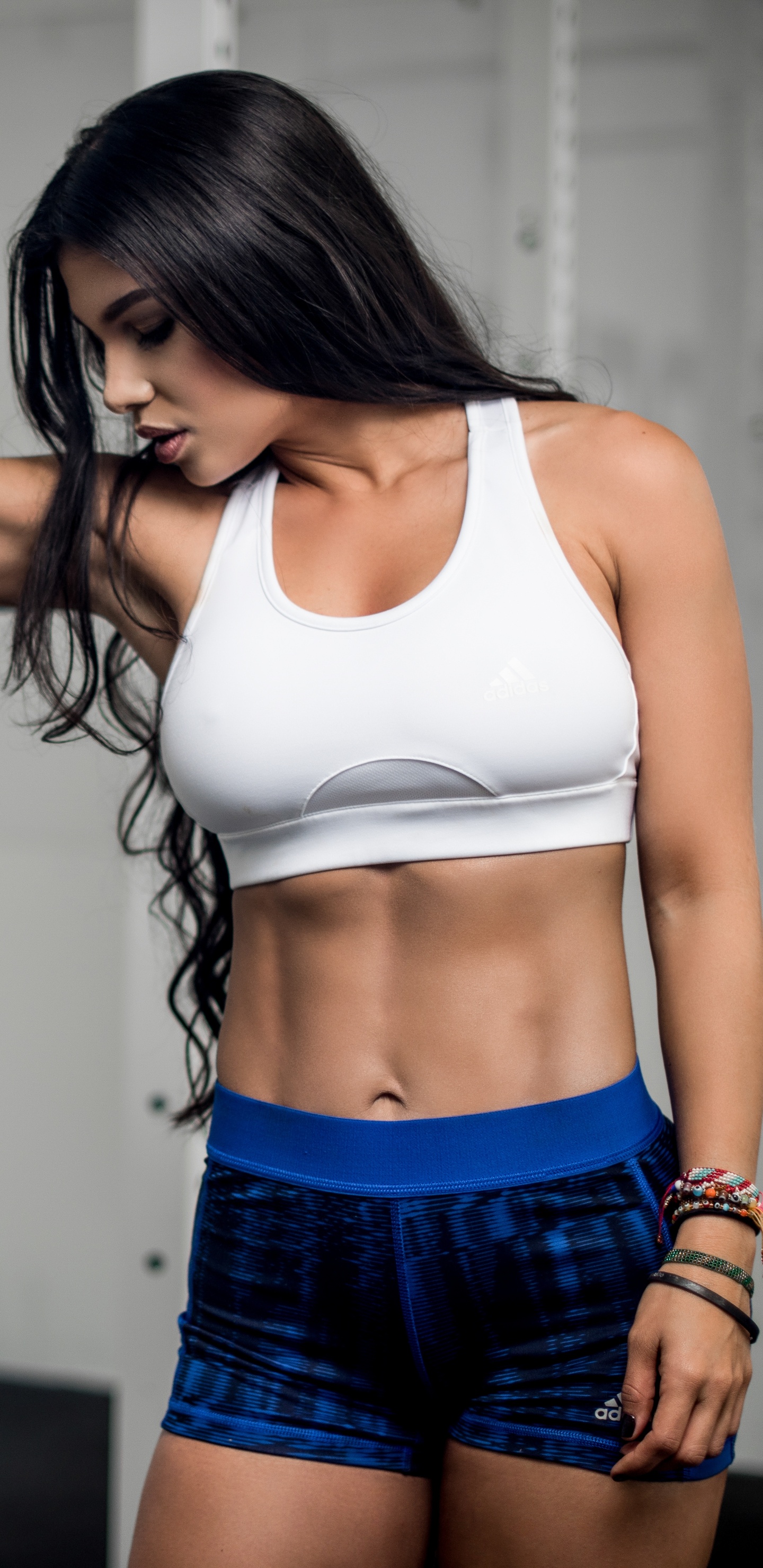 Обои физическая подготовка, упражнение, Бодибилдинг, спортивное оборудование, штанга в разрешении 1440x2960