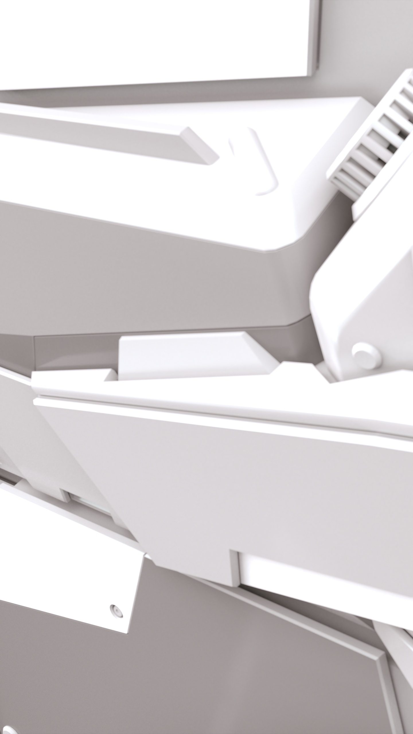 Обои Razer Phone, Razer, угол, смартфон, белые в разрешении 1440x2560