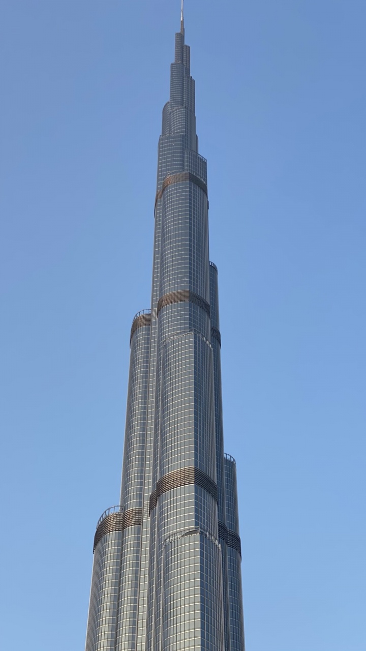 Обои небоскреб, национальный исторический памятник, синий, дневное время, вышка в разрешении 720x1280