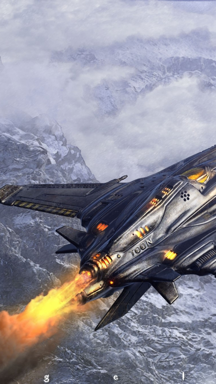 Обои самолеты, самолет, реактивный самолет, военный самолет, авиация в разрешении 750x1334