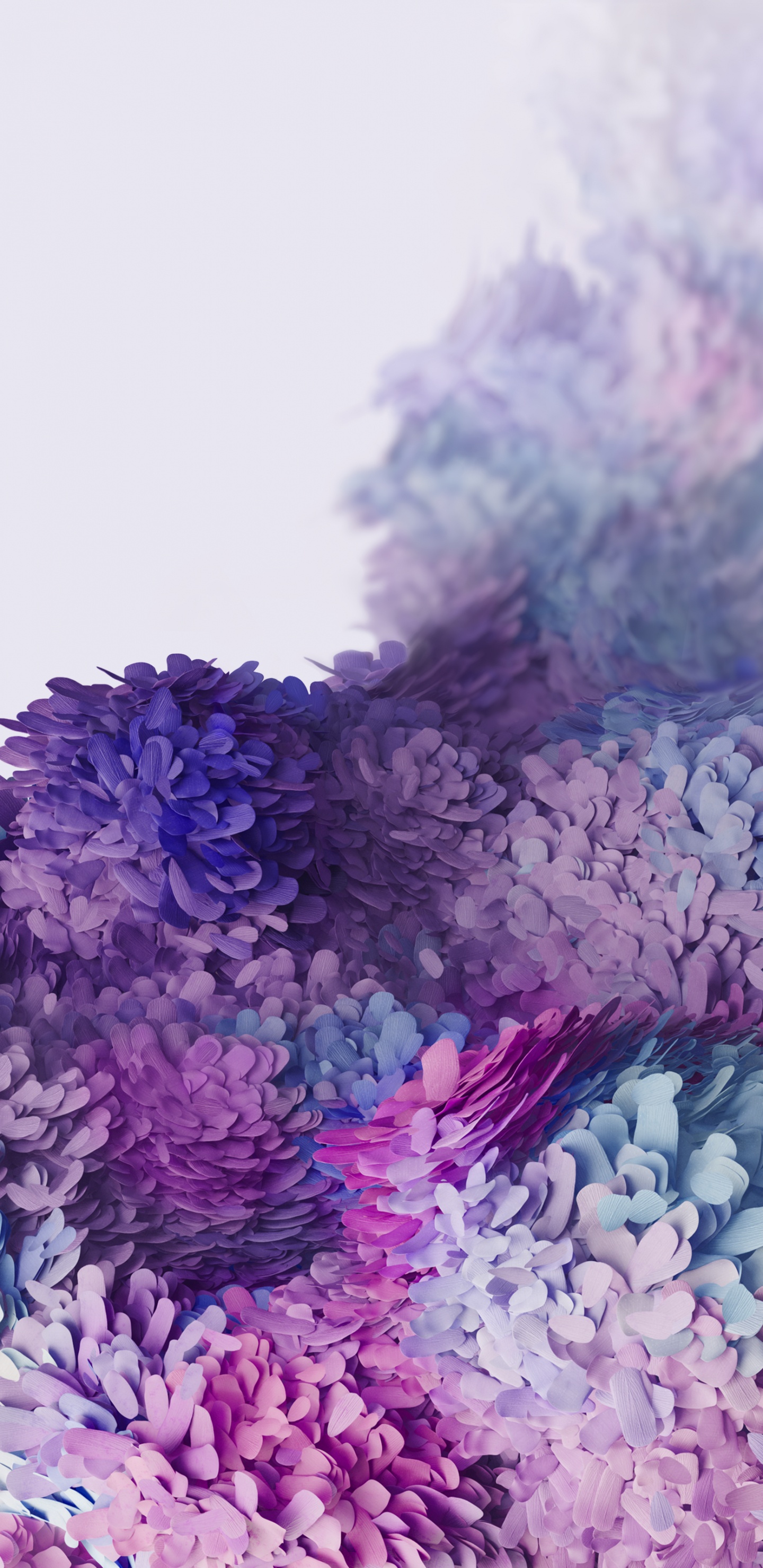 Обои Samsung Galaxy, Samsung, Samsung Galaxy S20, андроид, пурпур в разрешении 1440x2960