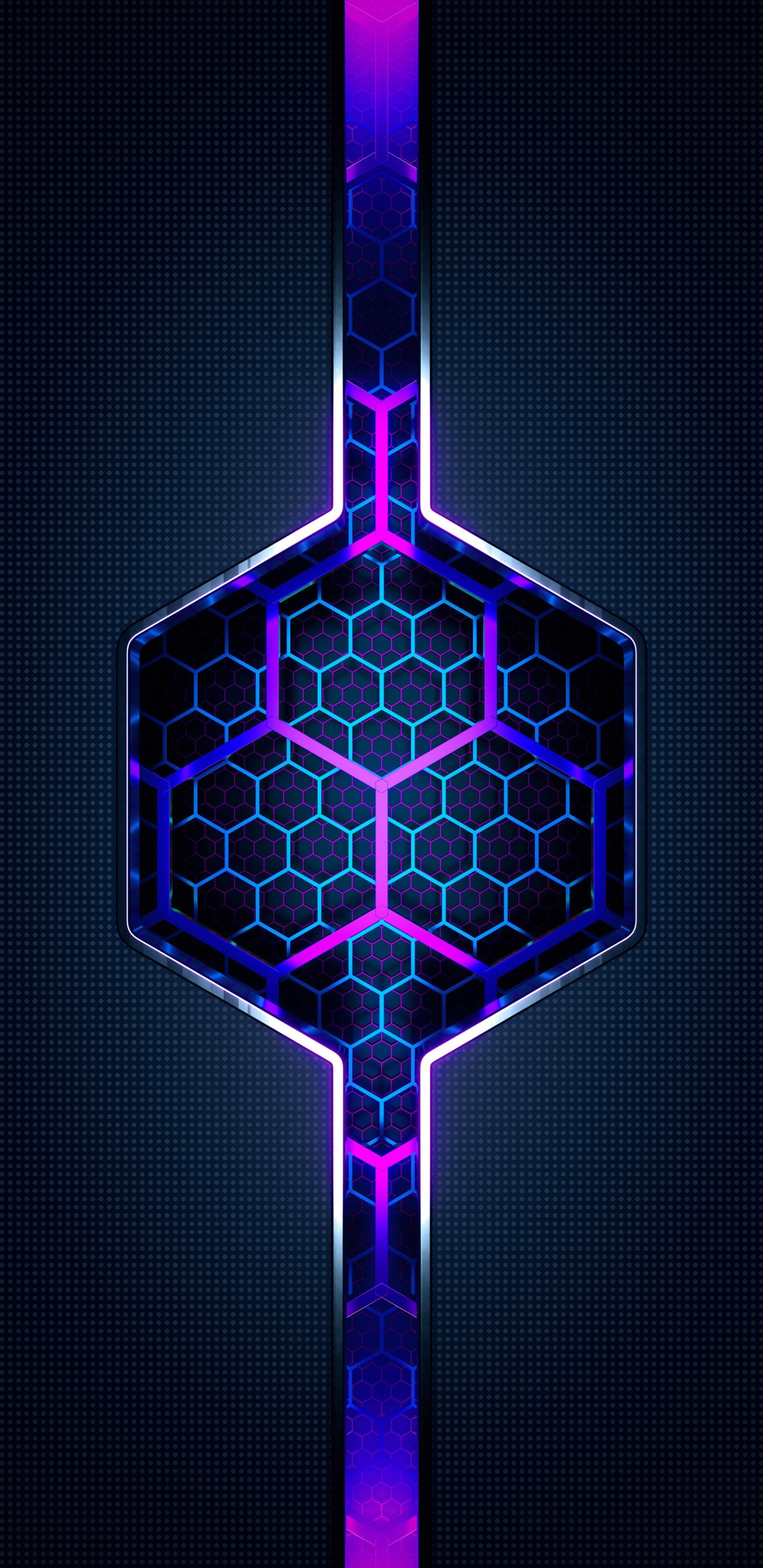 Обои свет, синий, человеческое тело, линия, красный цвет в разрешении 1440x2960