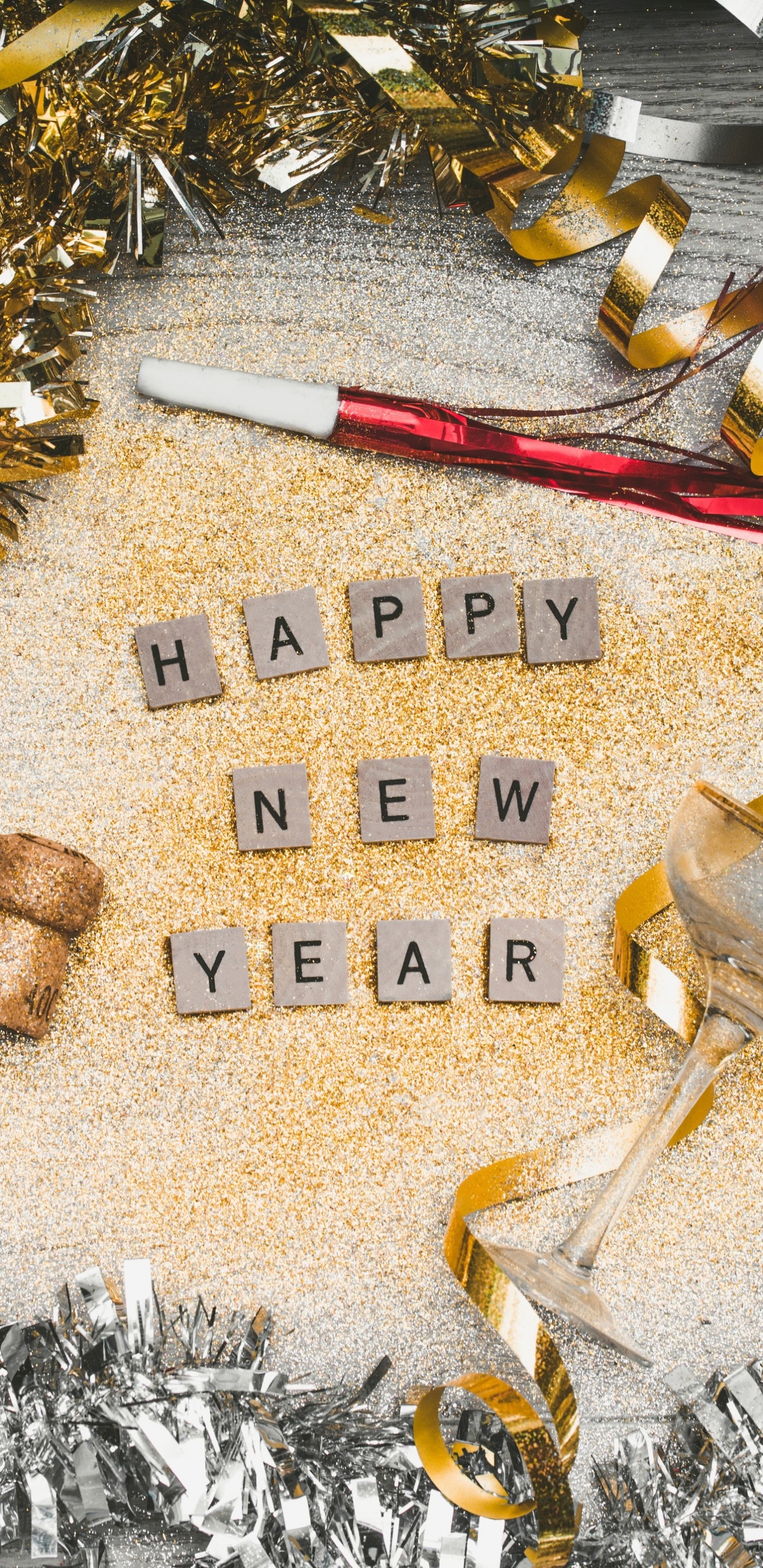 Обои канун Нового года, Новый год, Рождественский день, день нового года, праздник в разрешении 1440x2960