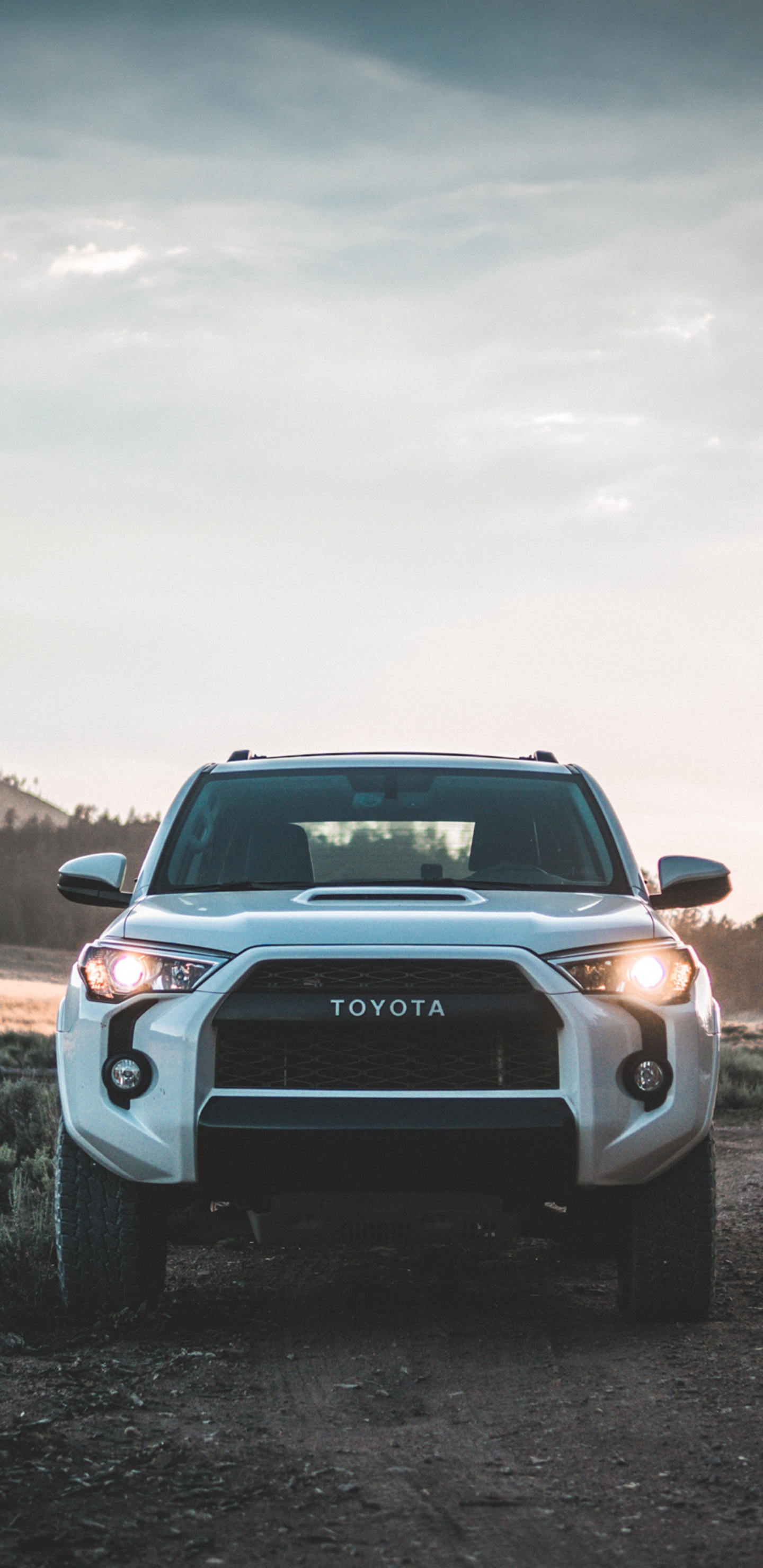 Обои toyota, Пикап, авто, Офф-роуд, автомобильные шины в разрешении 1440x2960