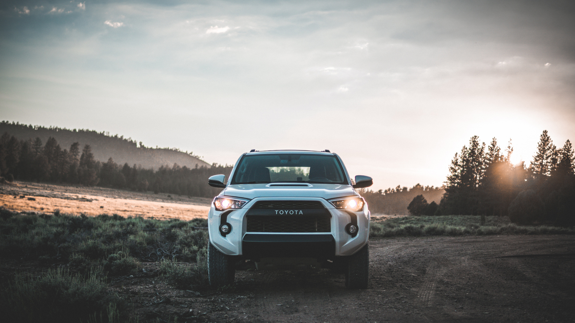 Обои toyota, Пикап, авто, Офф-роуд, автомобильные шины в разрешении 1920x1080