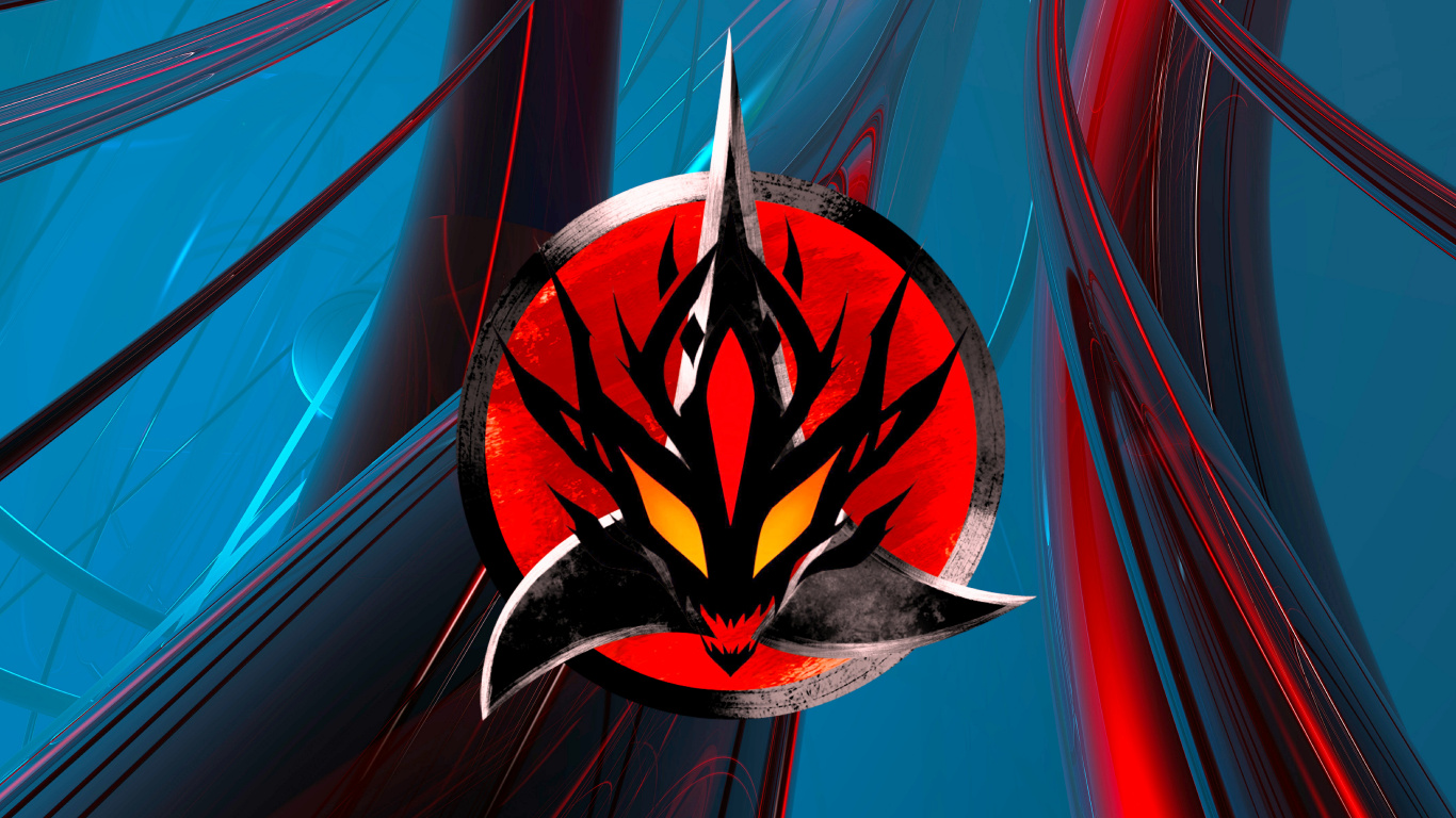 Обои красный цвет, графический дизайн, графика, иллюстрация, Бэтмен в разрешении 1366x768