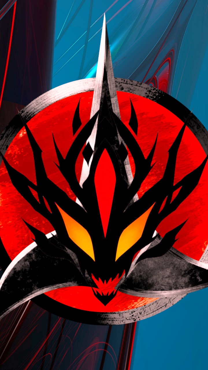 Обои красный цвет, графический дизайн, графика, иллюстрация, Бэтмен в разрешении 720x1280