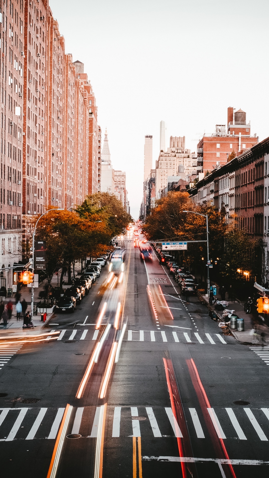 Обои городской район, город, населенный пункт, улица, ориентир в разрешении 1080x1920