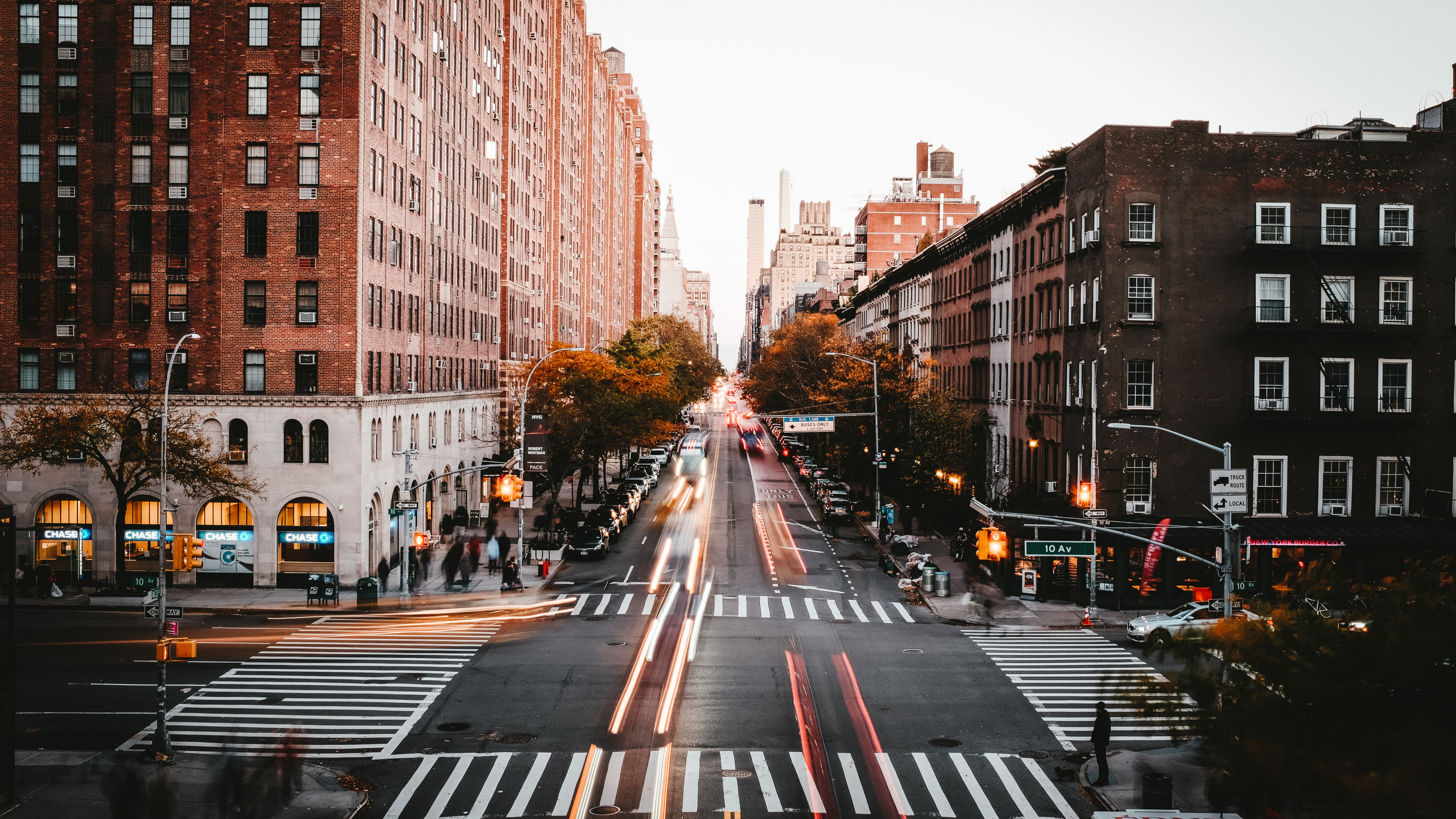 Обои городской район, город, населенный пункт, улица, ориентир в разрешении 3840x2160