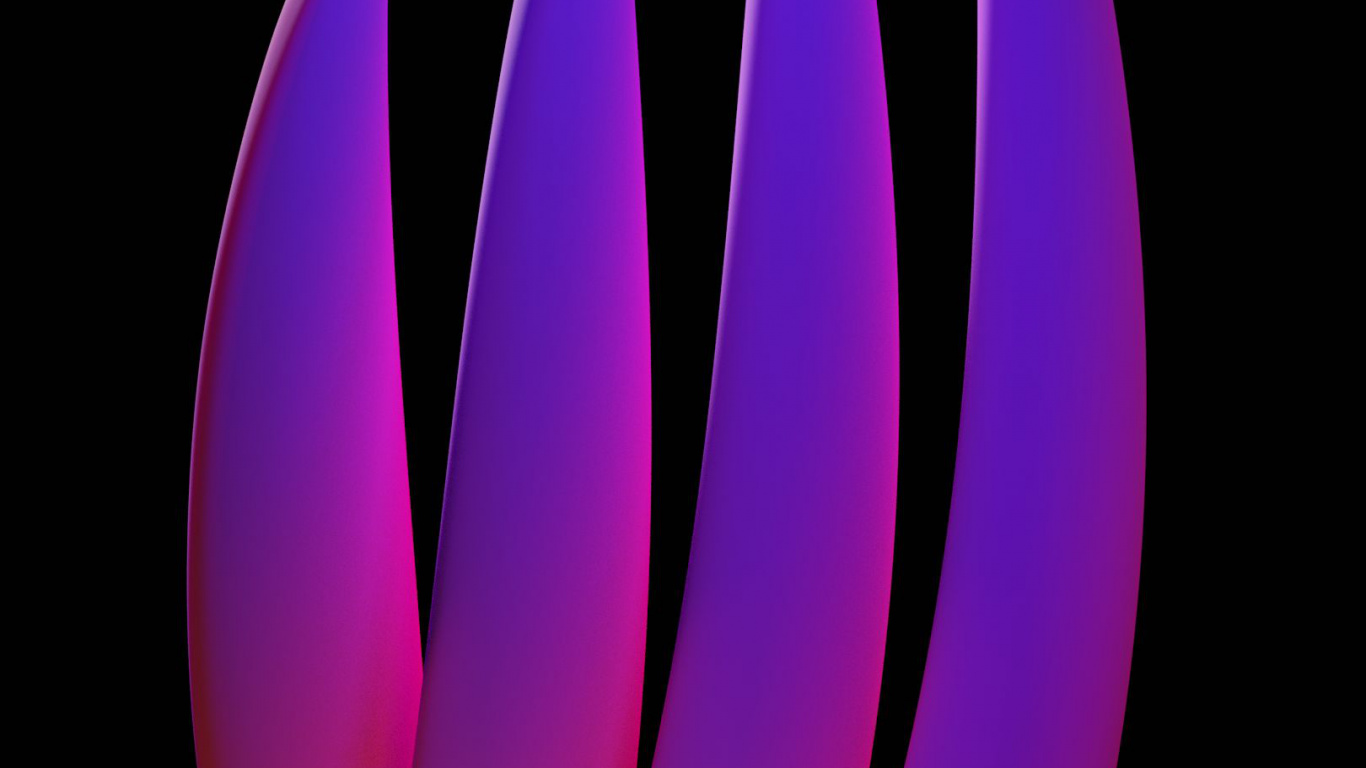 Обои свет, наука, физика, пурпур, лепесток в разрешении 1366x768