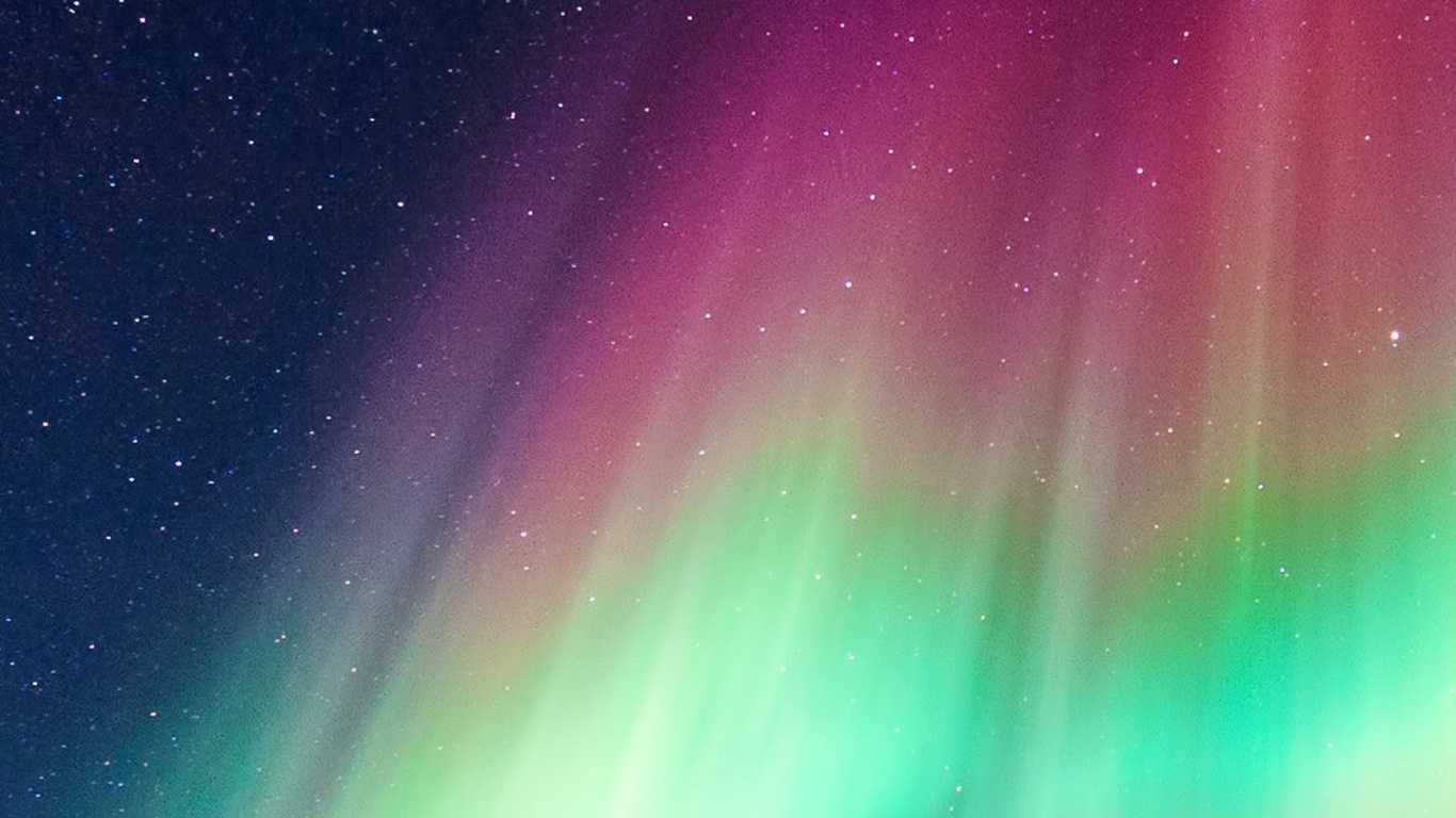 Обои LG, LG V30, Аврора, телефон, природа в разрешении 1366x768