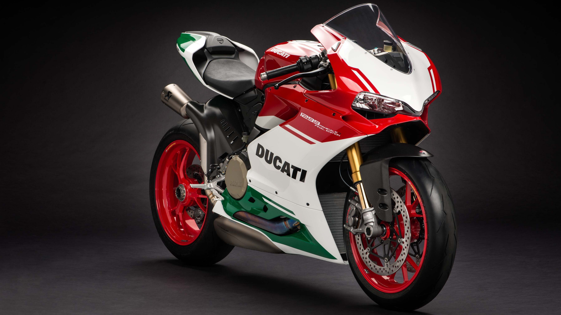 Обои ducati, Дукати Панигале 1299 Р Фе, мотоцикл, чемпионат мира по супербайку, автомобильный экстерьер в разрешении 1920x1080
