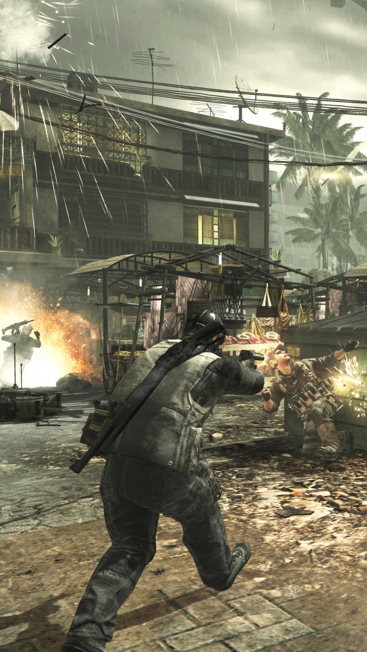 Обои call of duty modern warfare 3, call of duty modern warfare 2, call of duty modern warfare, activision, многопользовательская видео игра в разрешении 720x1280