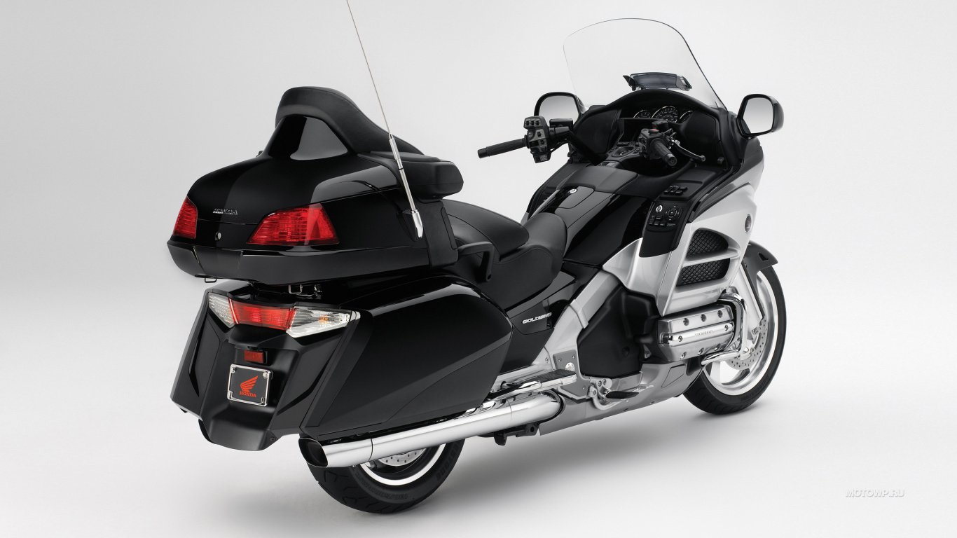 Обои Honda Motor Company, Honda Золото Крыло, мотоцикл, туристический мотоцикл, авто в разрешении 1366x768