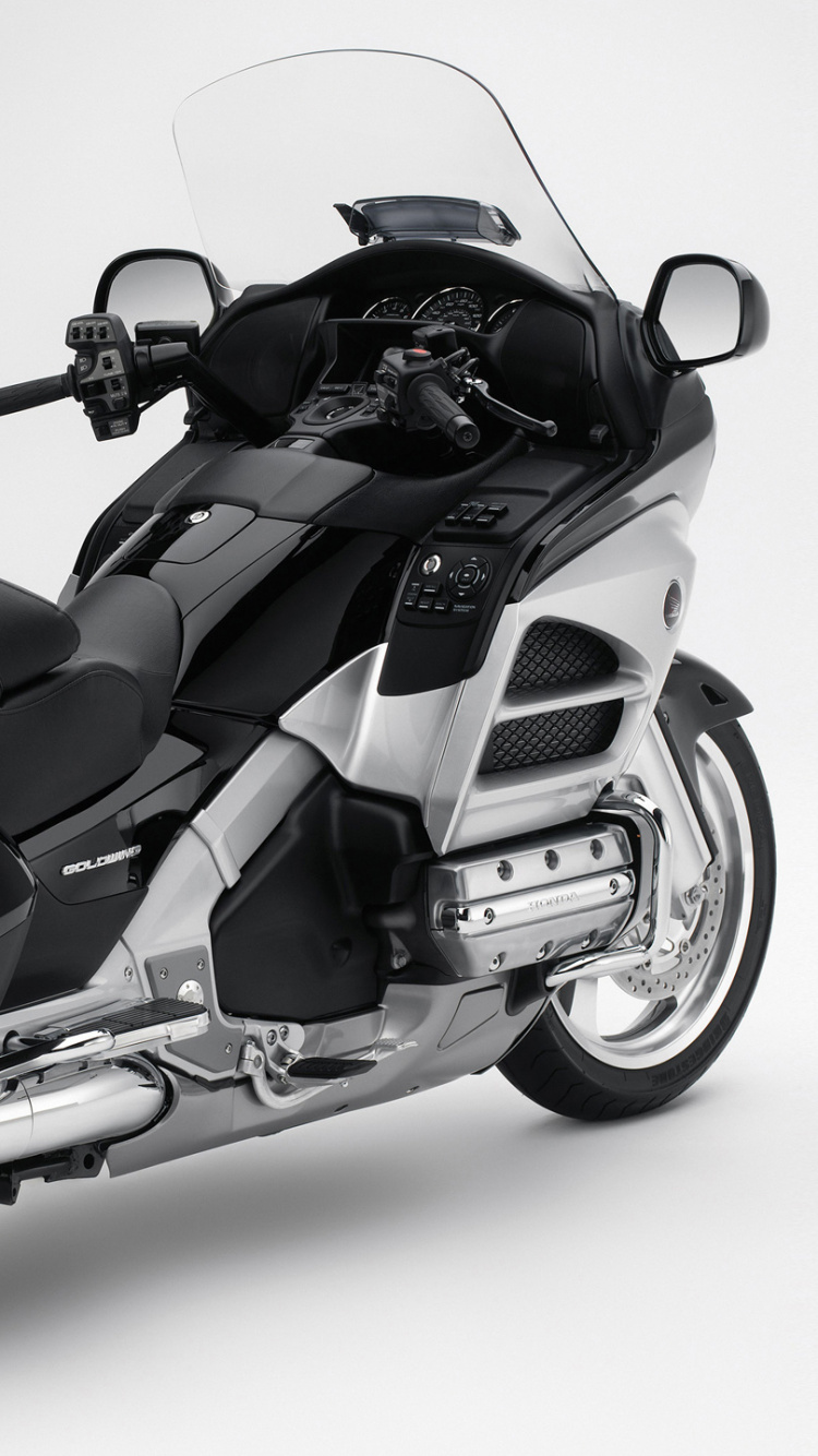 Обои Honda Motor Company, Honda Золото Крыло, мотоцикл, туристический мотоцикл, авто в разрешении 750x1334