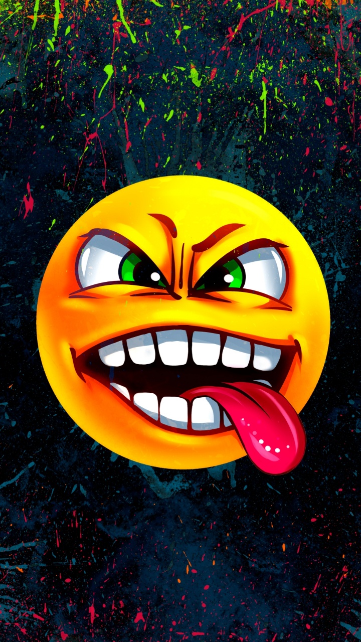 Обои мультфильм, фикция, визуальное искусство, голова, глаз в разрешении 720x1280