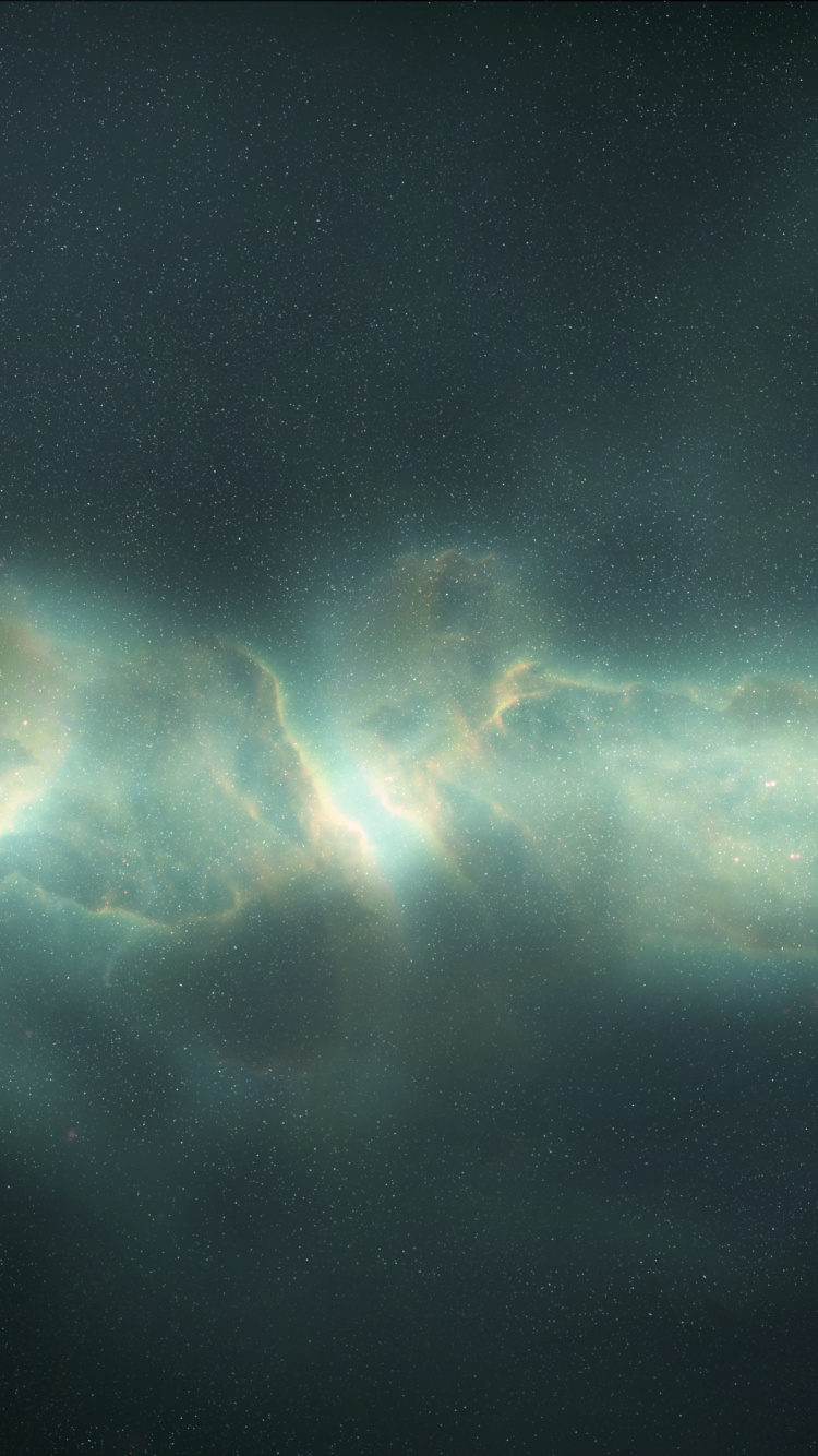 Обои атмосфера, туманность, темнота, космос, космическое пространство в разрешении 750x1334