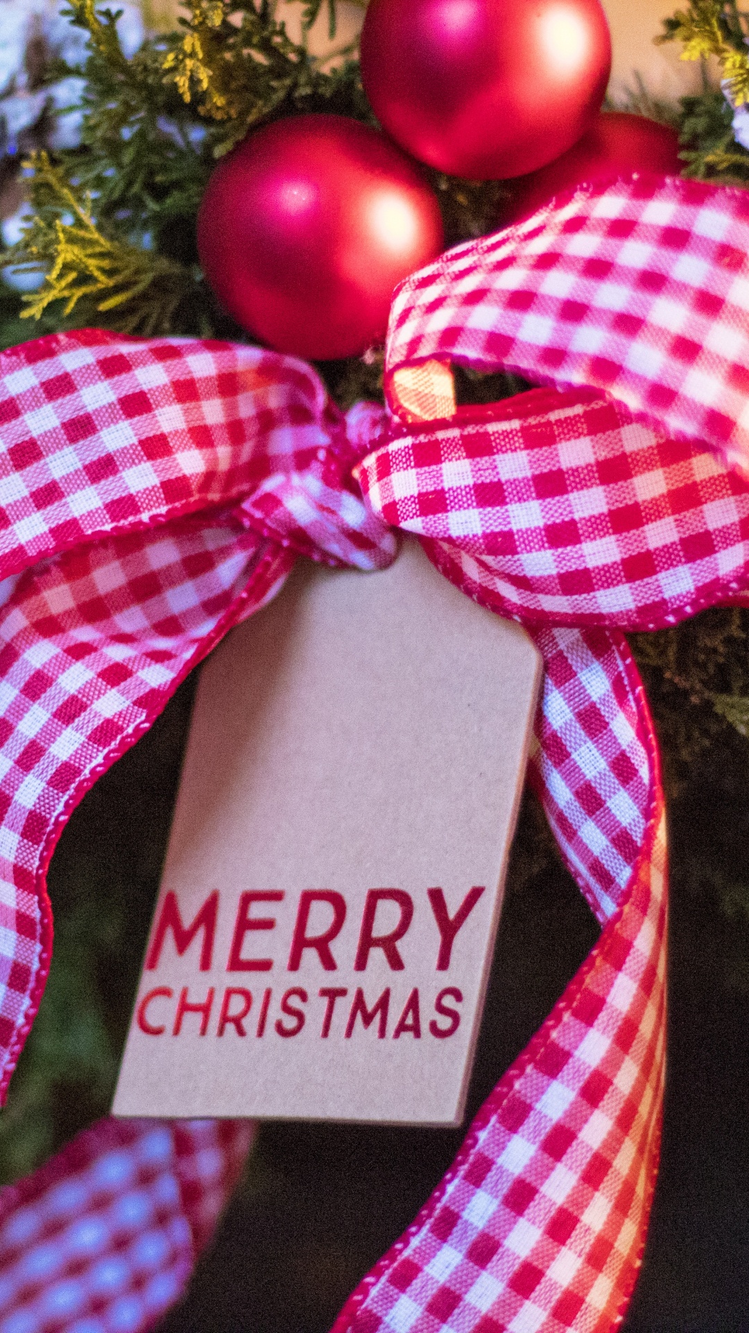 Обои Рождественский день, Новый год, Рождественские украшения, Рождество, рождественский орнамент в разрешении 1080x1920