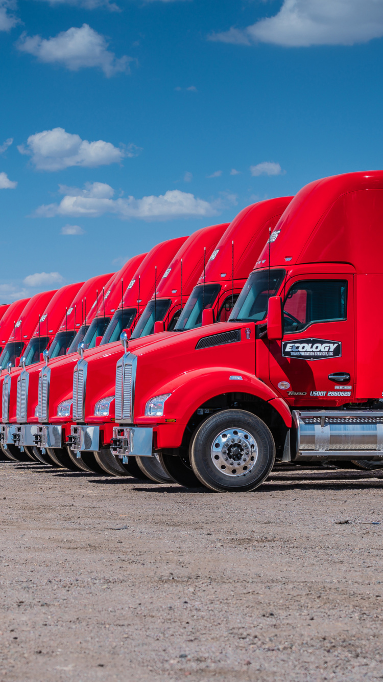 Обои большегруз, кенворт w900, Кенворт, грузовик, транспорт в разрешении 750x1334