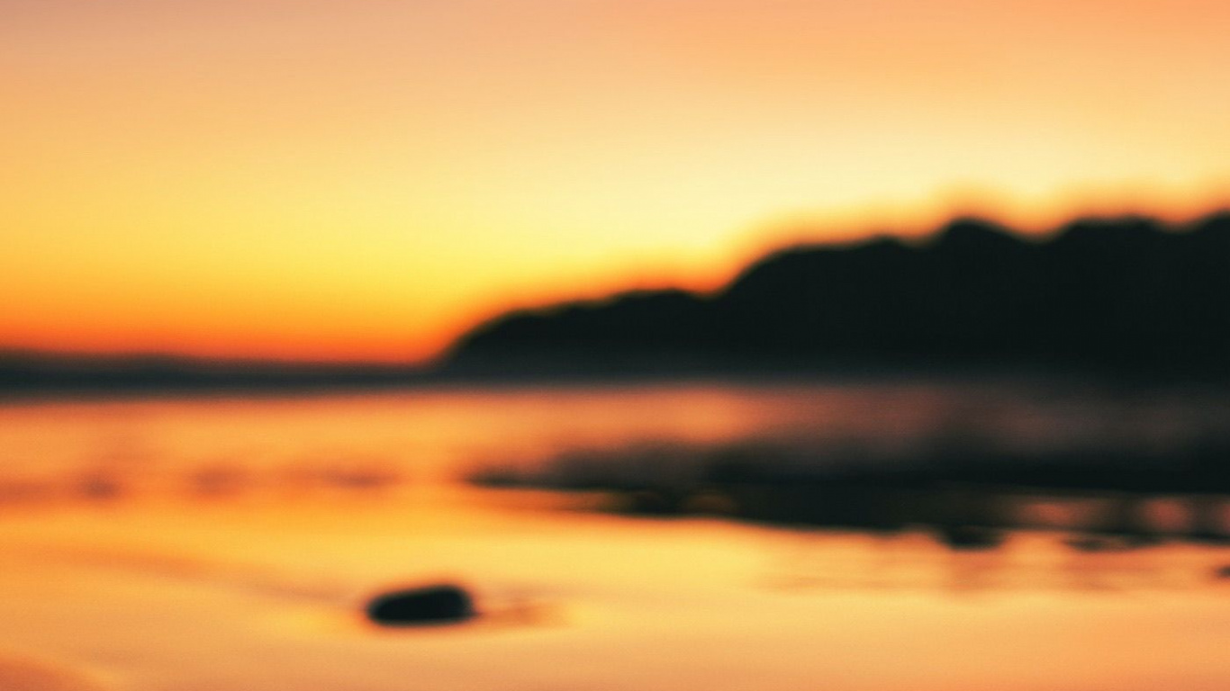 Обои закат на острове антилоп, Остров Антилопы, закат, вода, жидкий в разрешении 1366x768