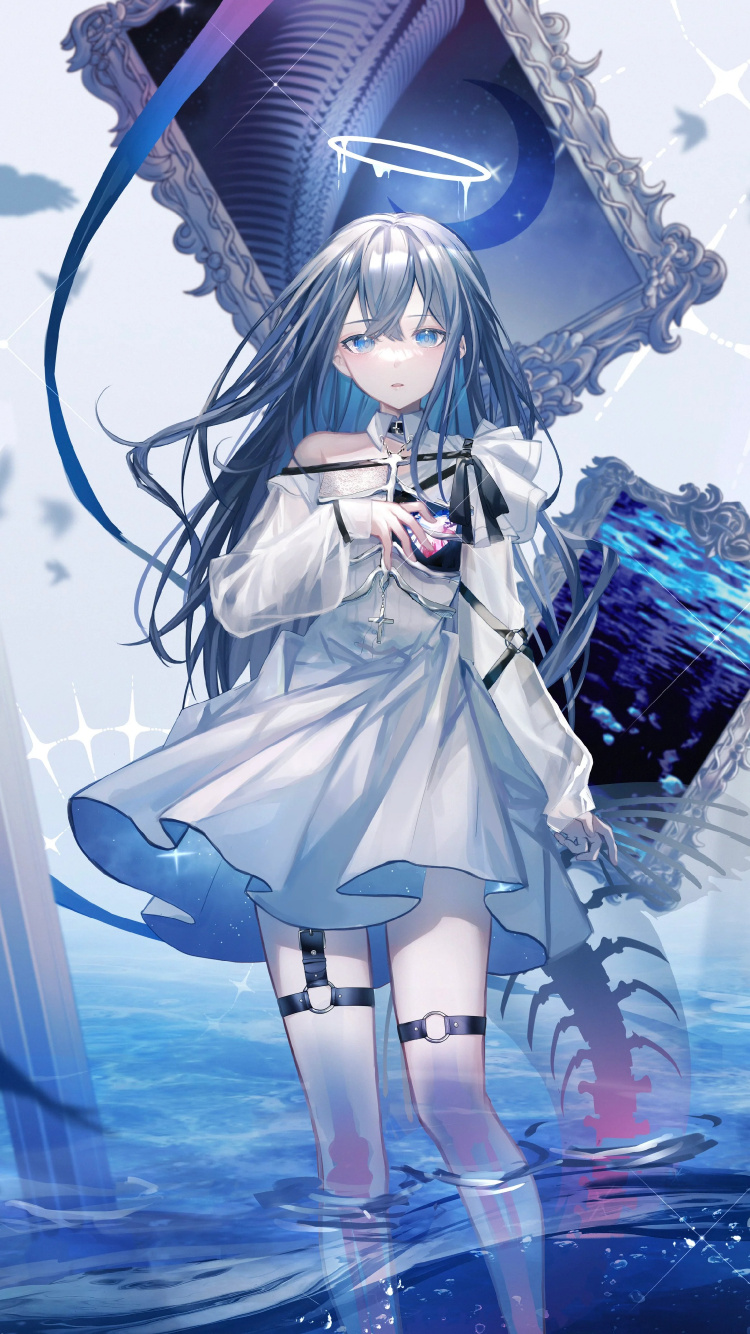 Обои аниме, иллюстрация, Класс 101, ООО, Гельбору, Данбору в разрешении 750x1334