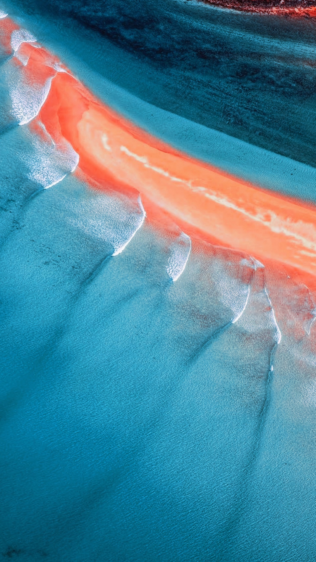 Обои пластик, синий, ткань, жидкость, жидкий в разрешении 1080x1920