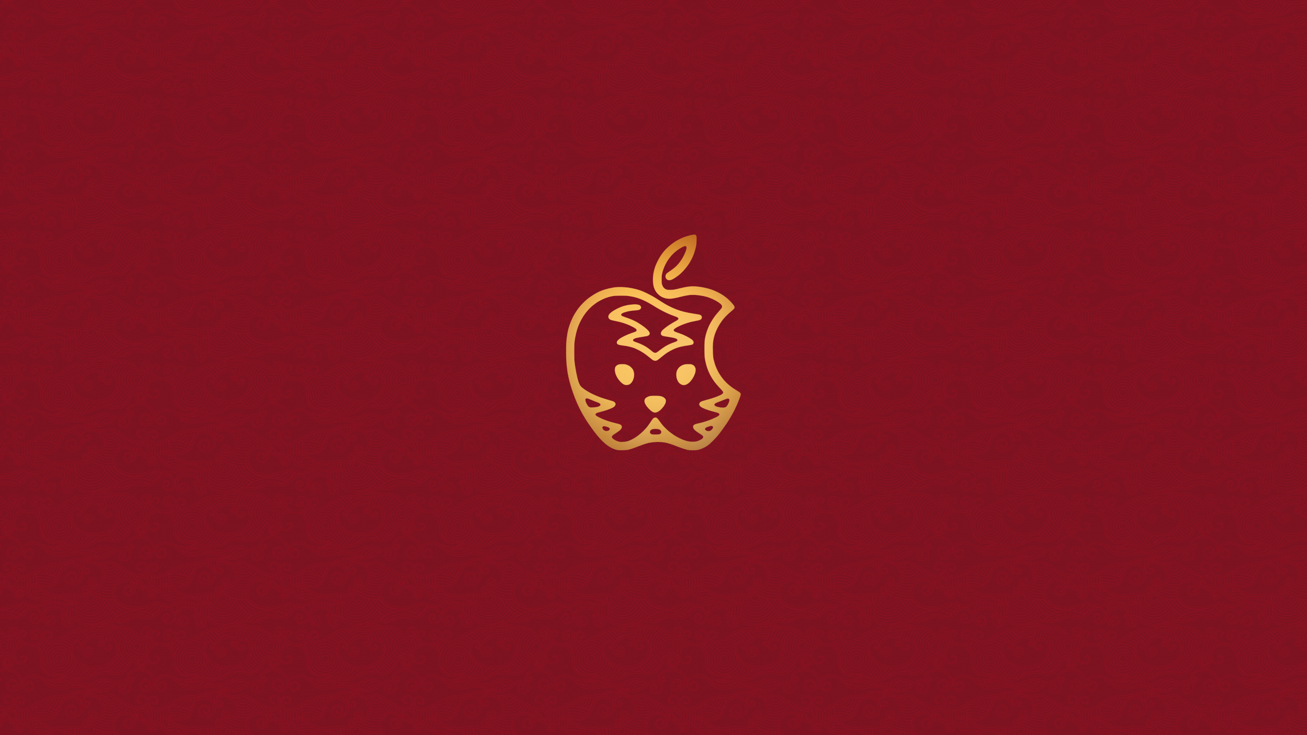 Обои текст, лого, золото, круг, символ в разрешении 2560x1440