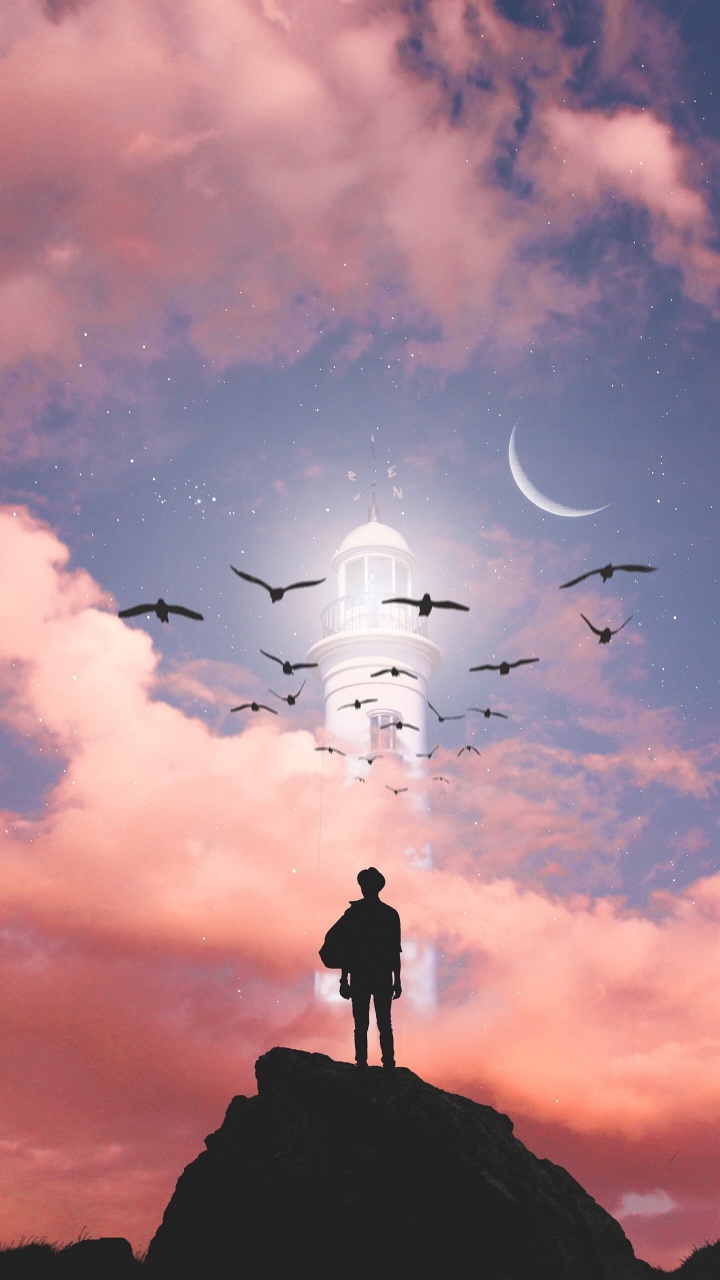 Обои soundcloud, облако, атмосфера, свет, природа в разрешении 720x1280